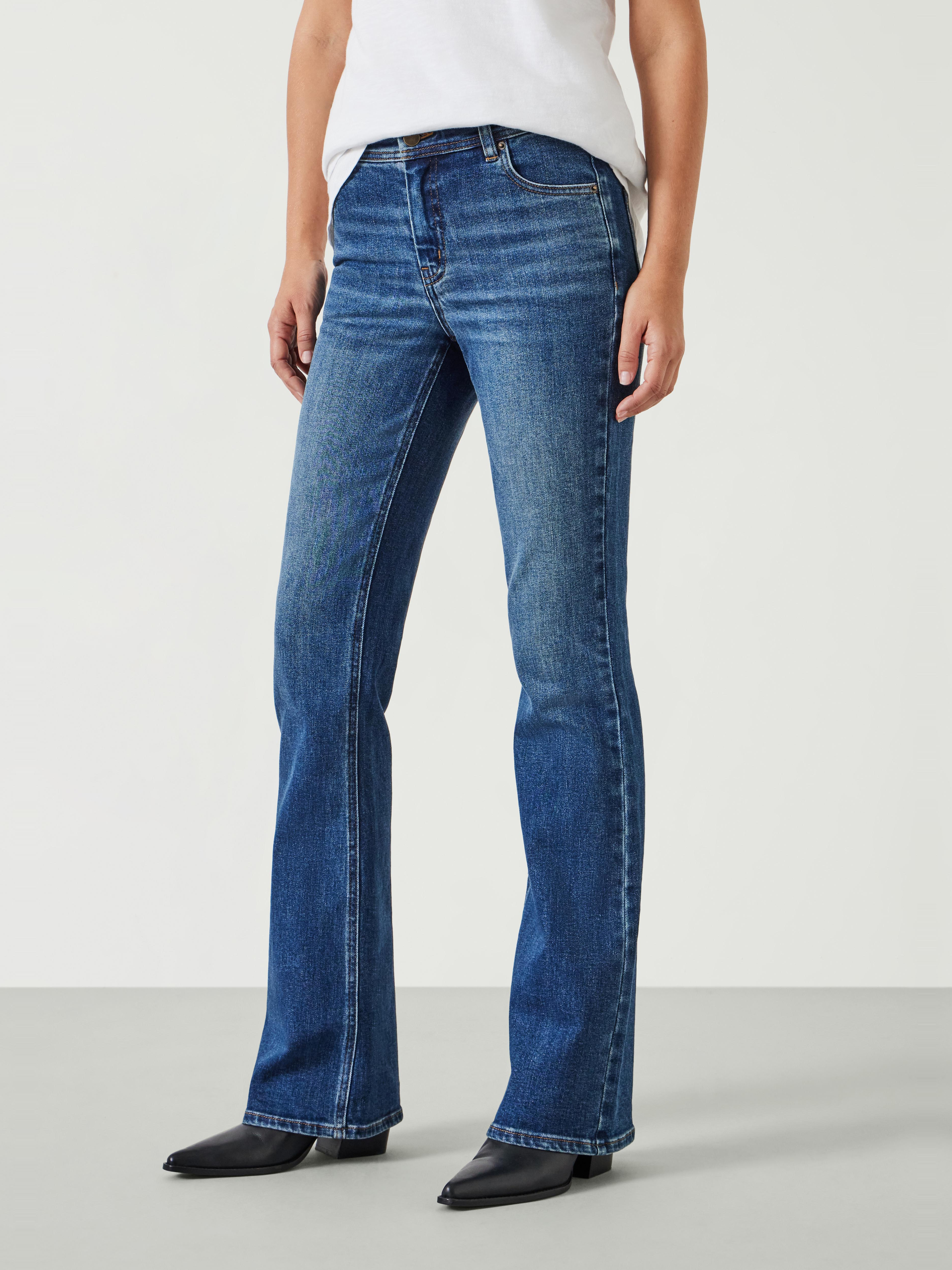 Eliana Mid Rise Bootcut Jeans