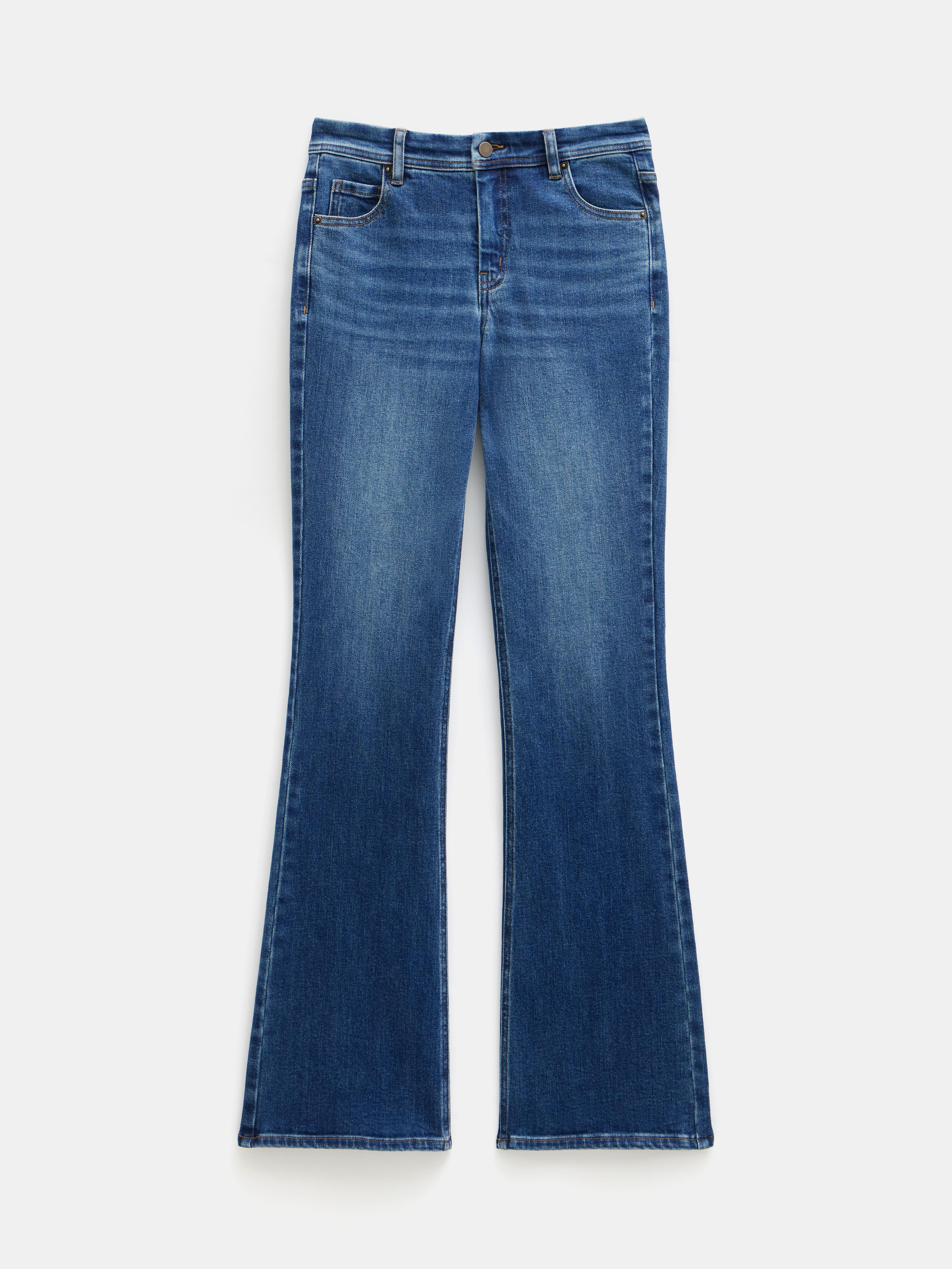 Eliana Mid Rise Bootcut Jeans