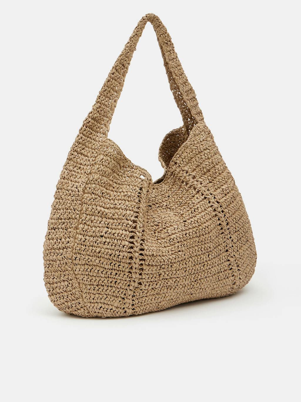 013226-0484-03 Raffia Oversized Tote Bag