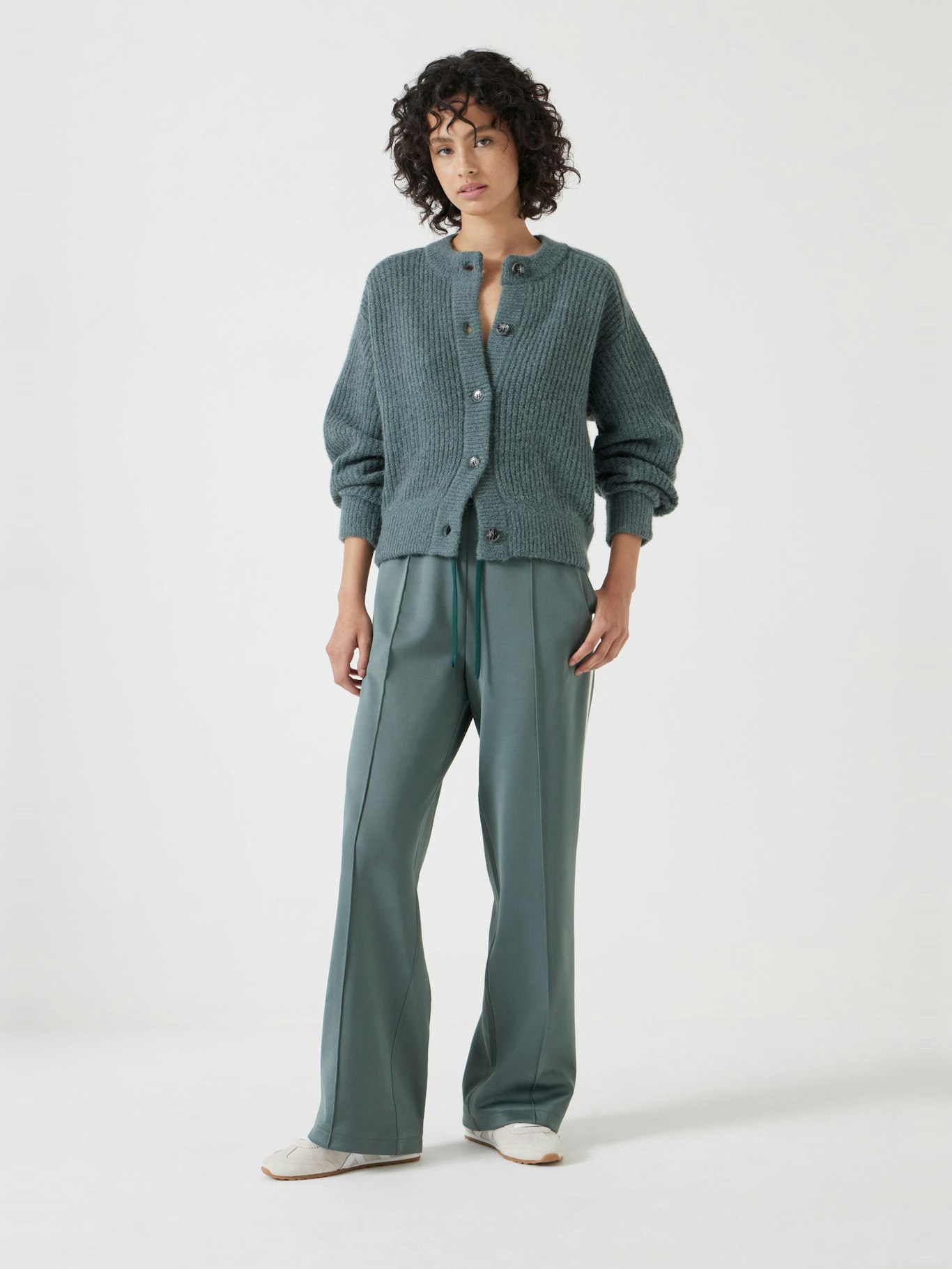 013113-1833-02 Raven Wool Blend Cardigan