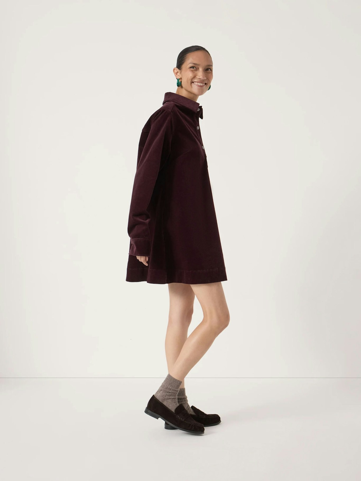 013793-4842-02 Cotton Cord Mini Dress