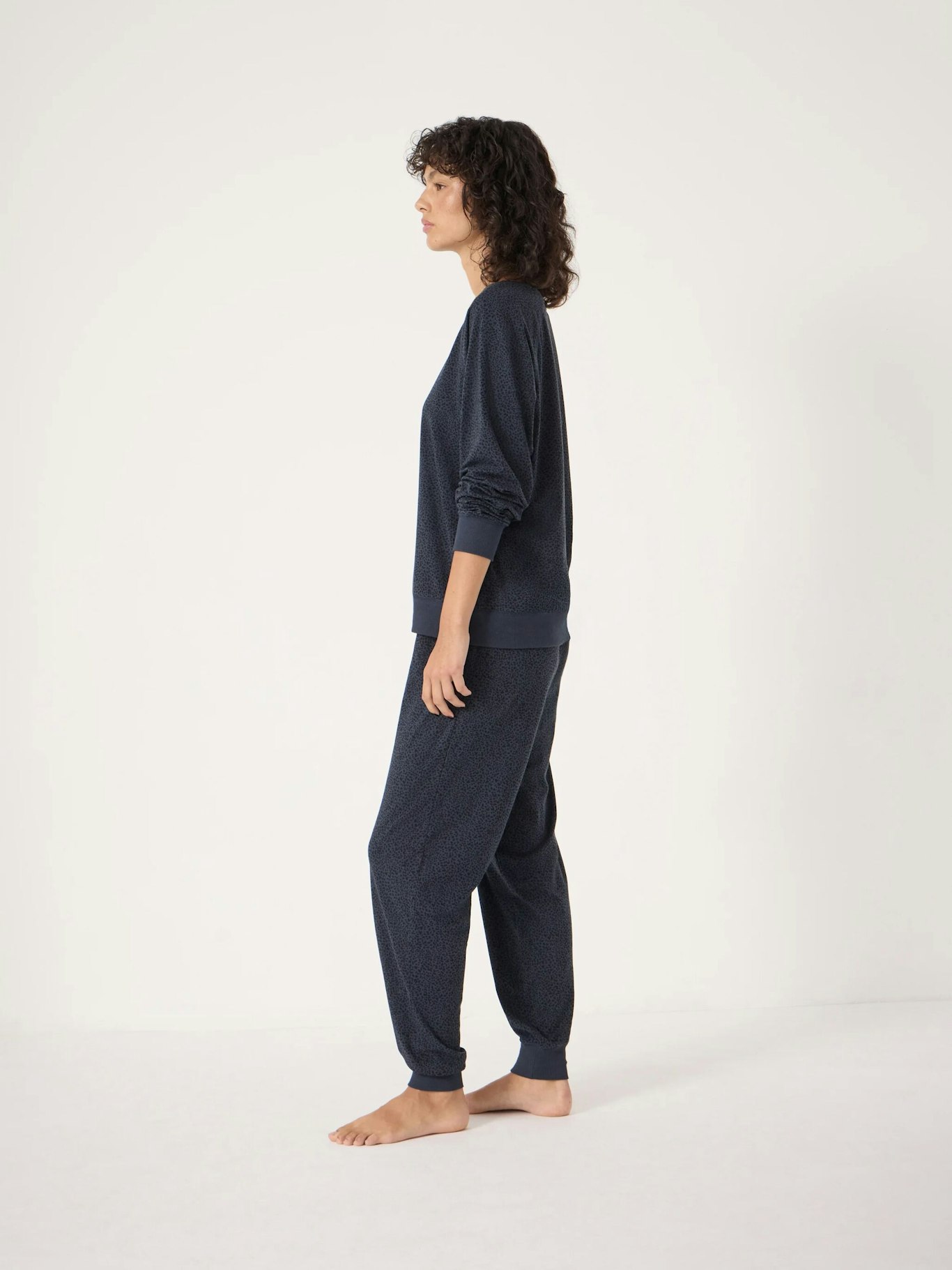 014192-4859-02 Joelle Jersey Jogger Animal Print Pyjamas