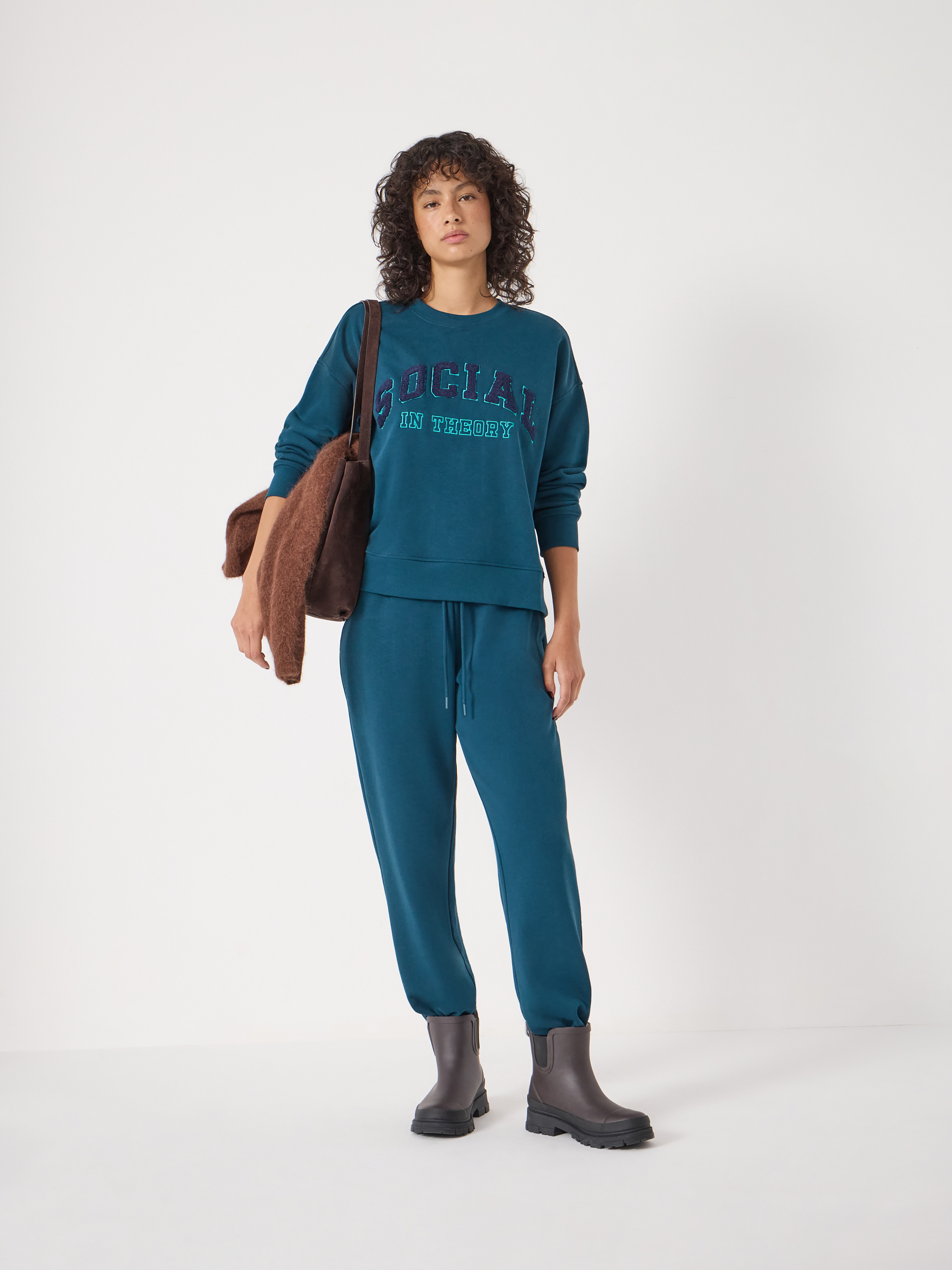 Social In Theory Graphic Sweatshirt