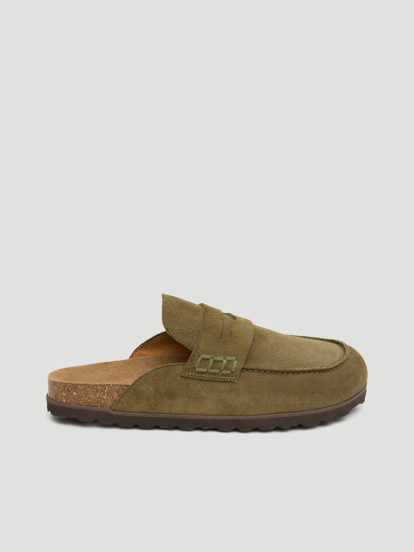 014286-2295-07 Rune Suede Padded Mules