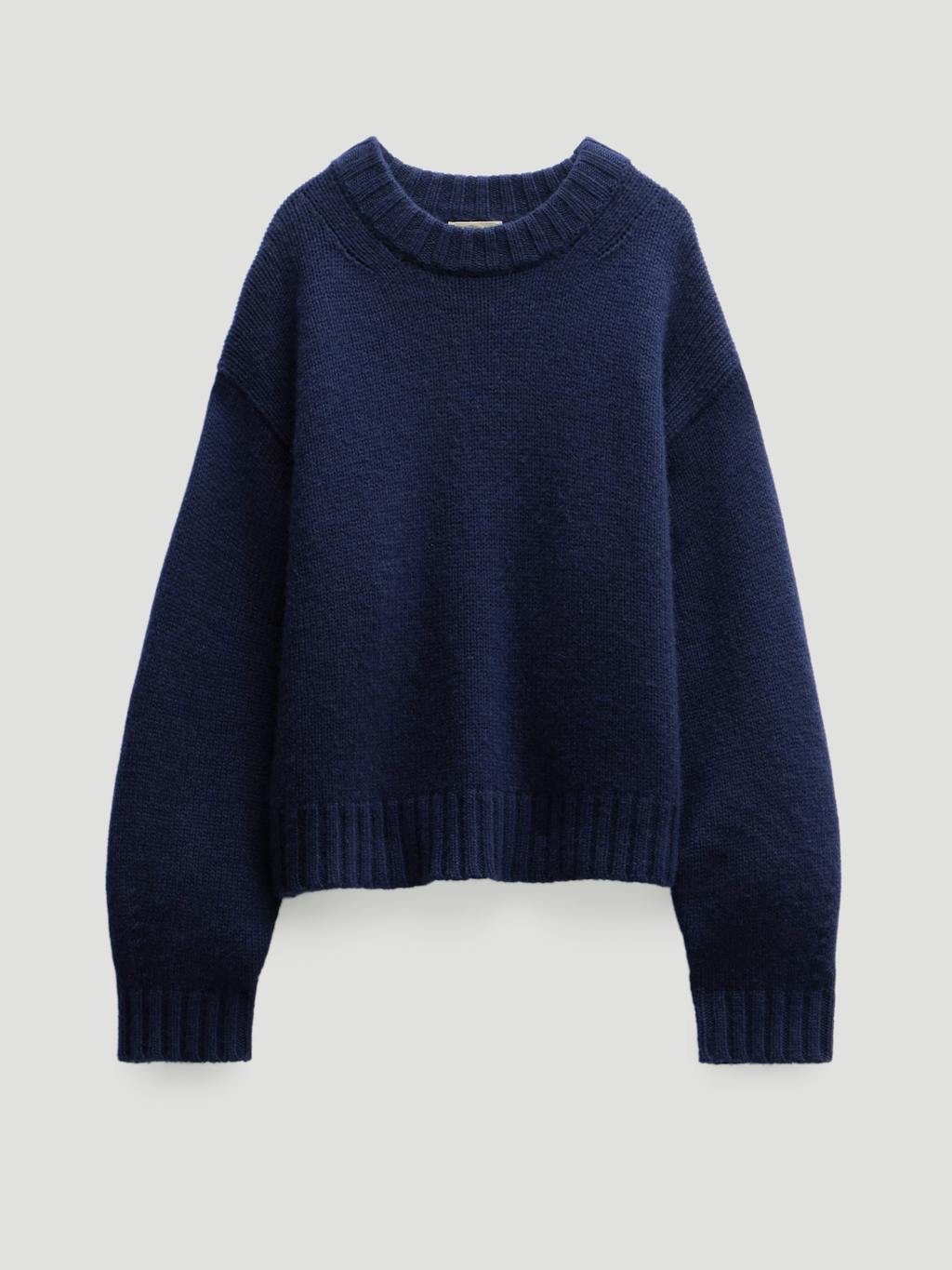 014260-1658-07 Cora Relaxed Chunky Cashmere Crew Jumper