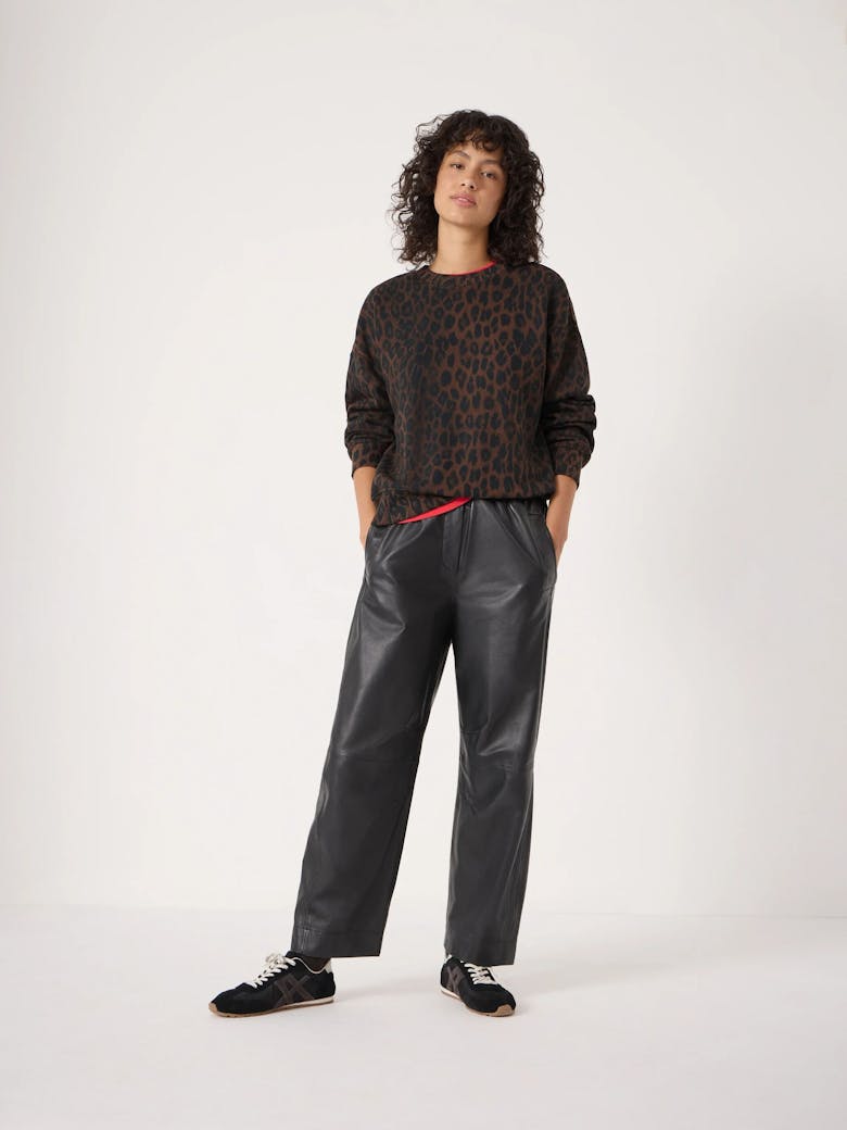 Leopard Print Sweatshirt