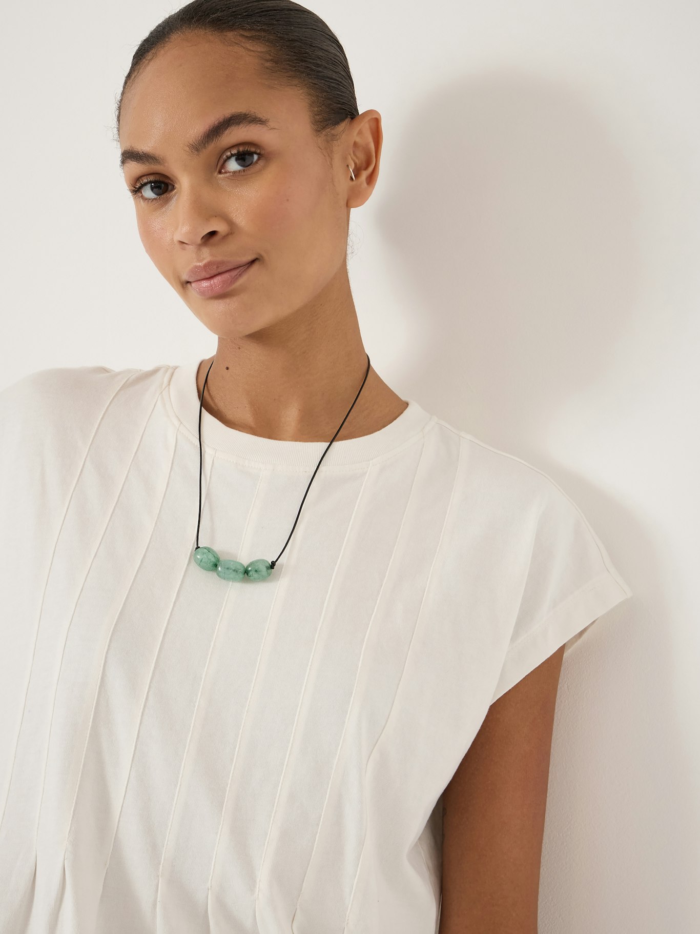 014633-0004-04 Ellery Pleat Release T-Shirt