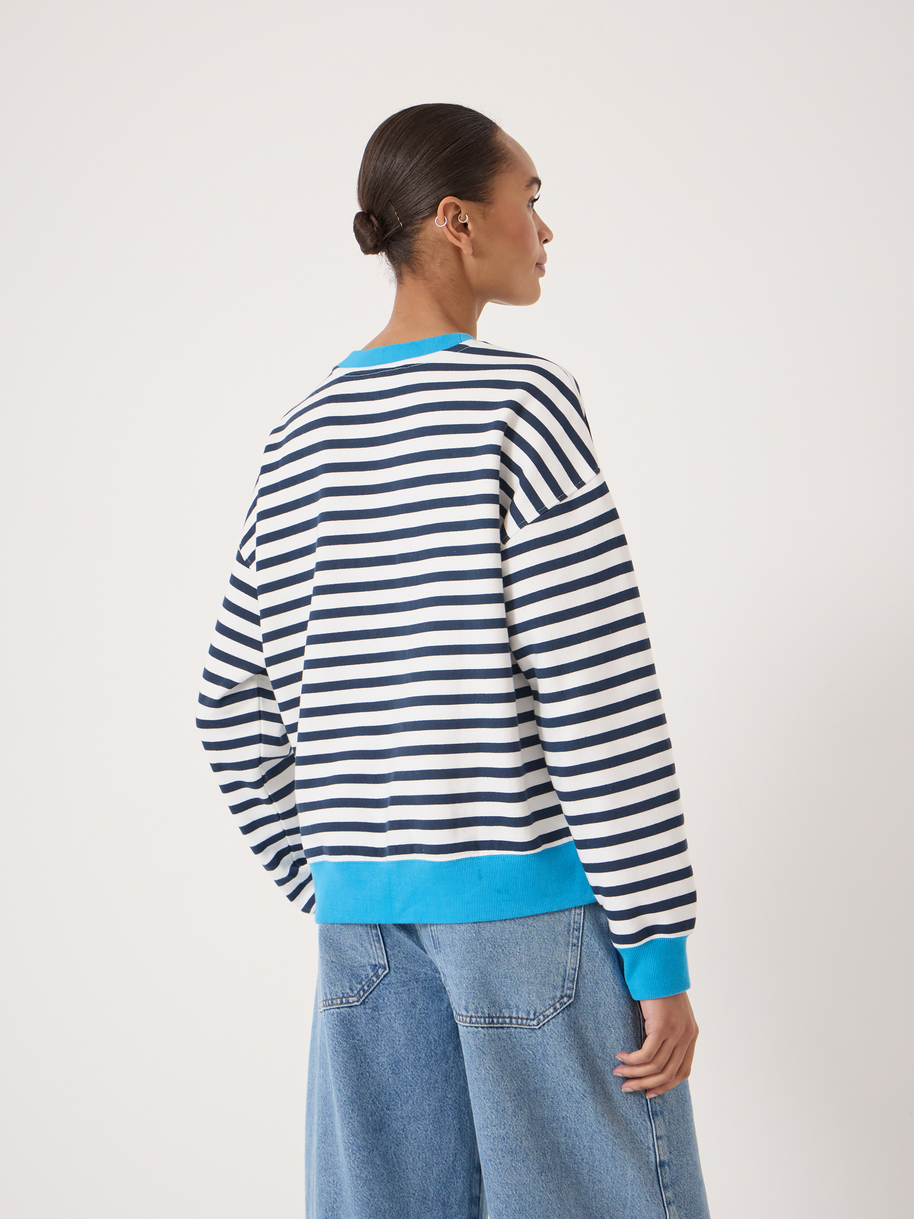 Luca Stripe Heavyweight Sweatshirt