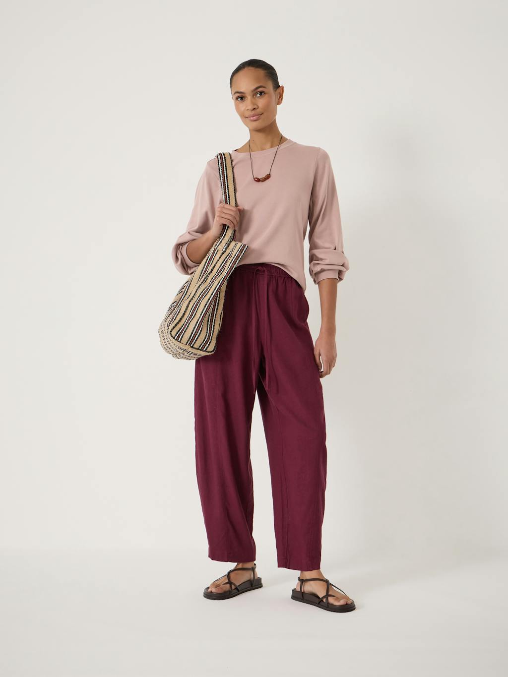 014603-1241-02 Elodie Puff Detail Cuff Cotton Top