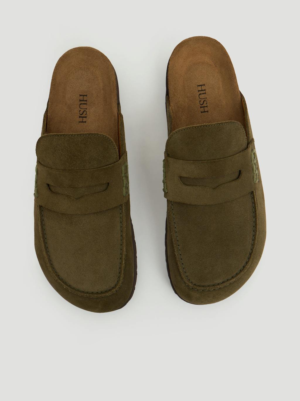 014286-2295-04 Rune Suede Padded Mules