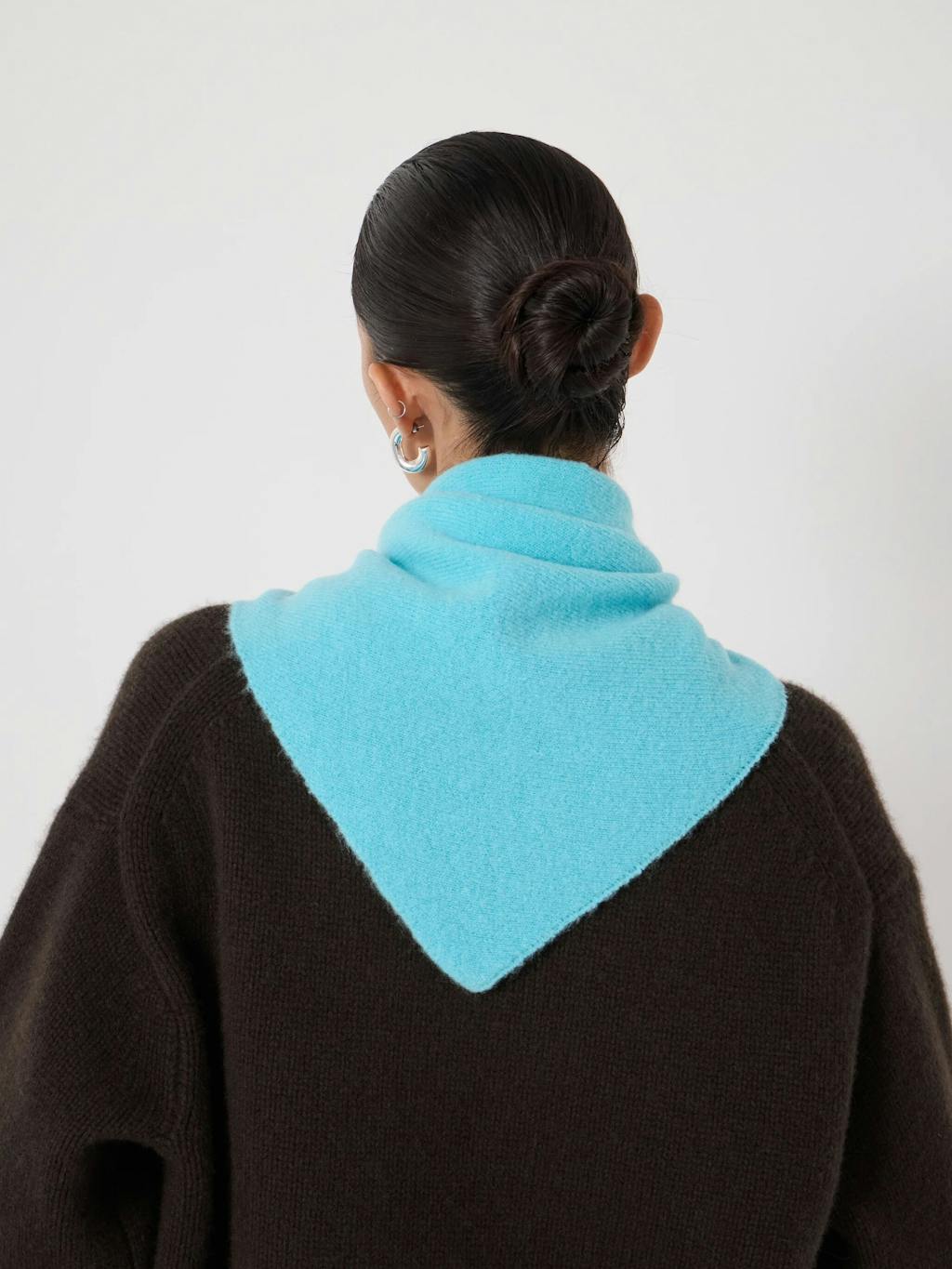 014337-1798-03 Wool Blend Triangle Scarf