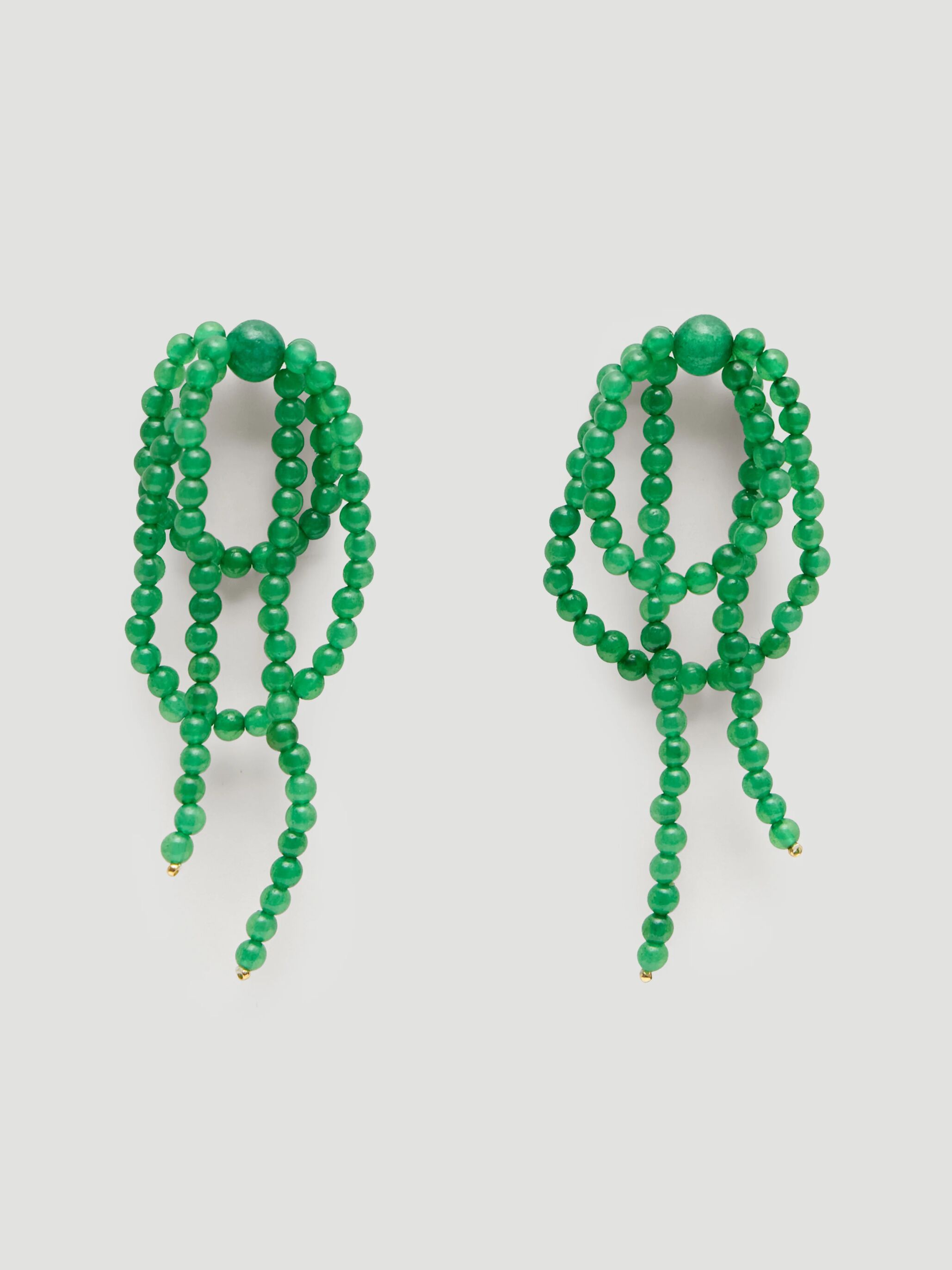 Cascading Beaded Earrings
