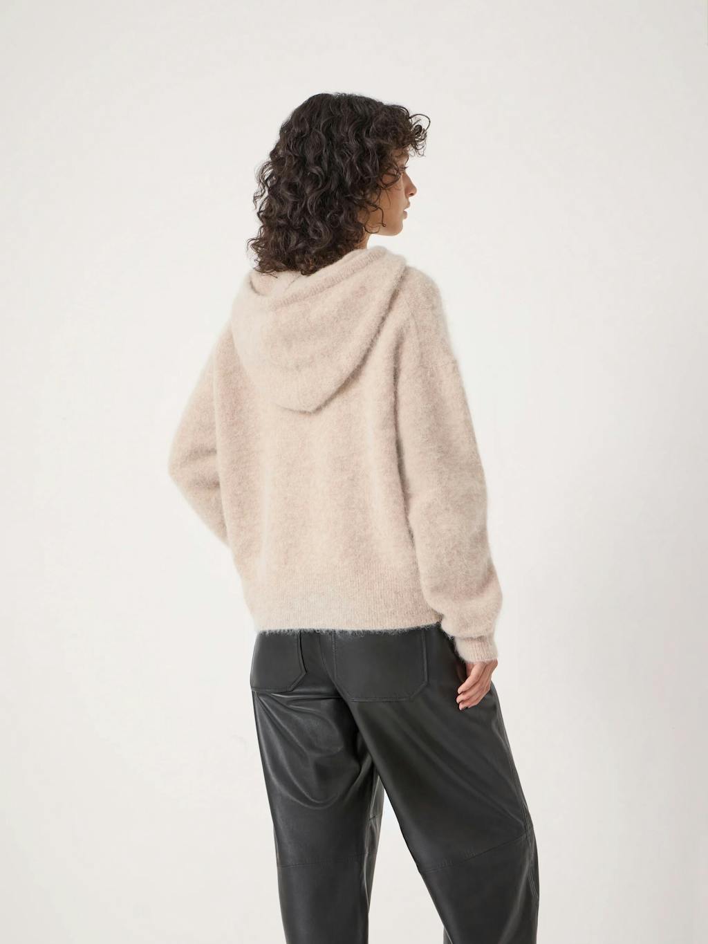 014203-2860-03 Hazel Alpaca Wool Hoodie