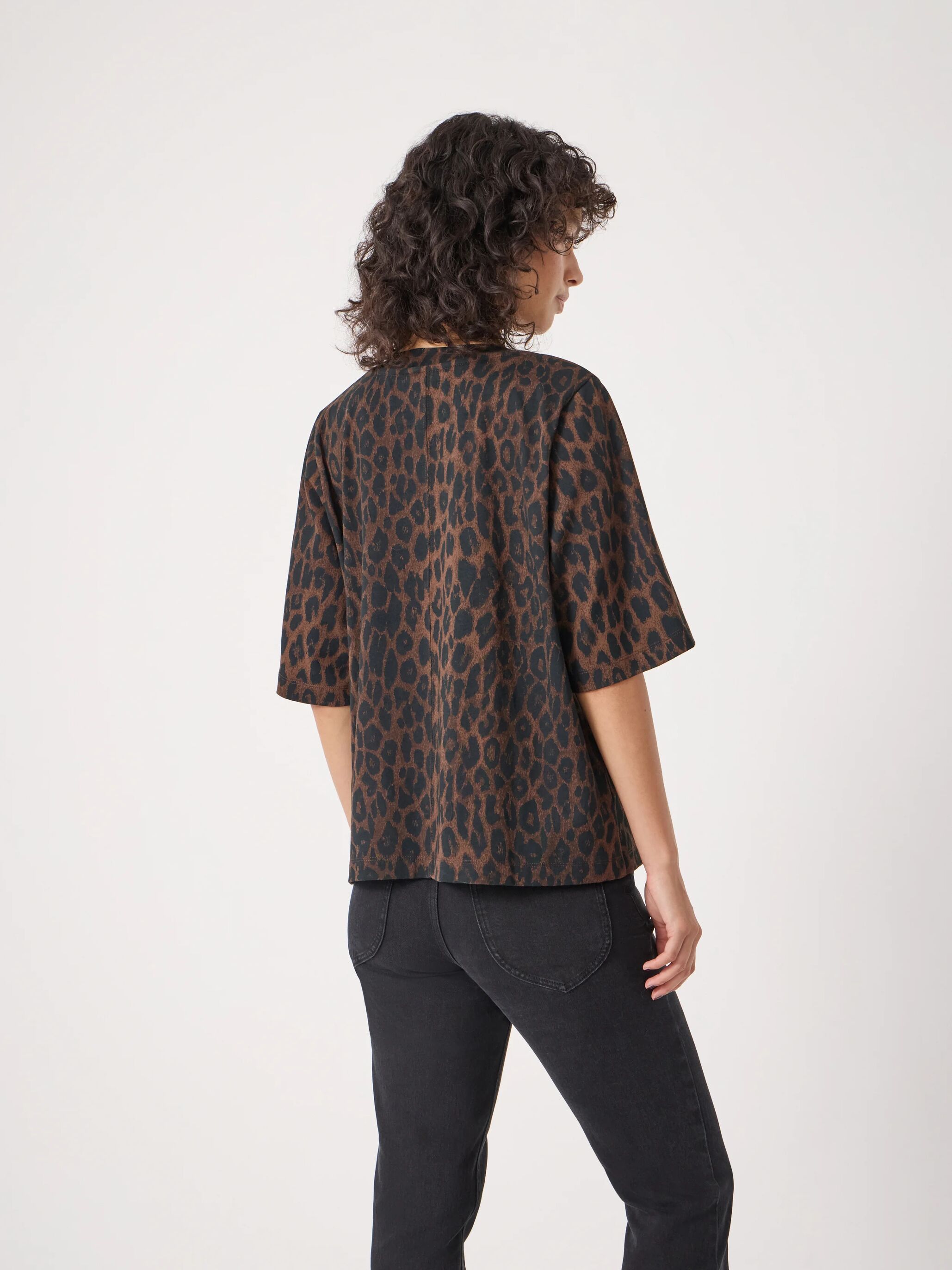Romina Leopard Print T-Shirt