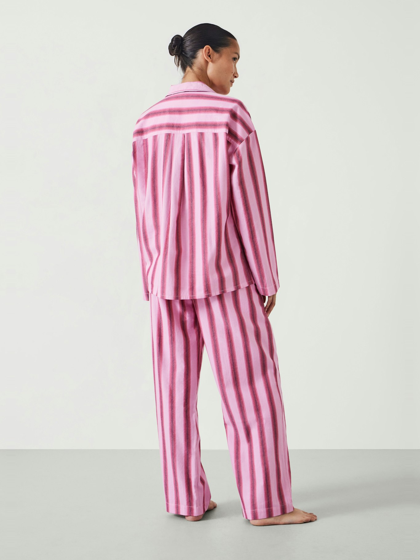 012508-4701-03 Amita Brushed Cotton Stripe Pyjamas