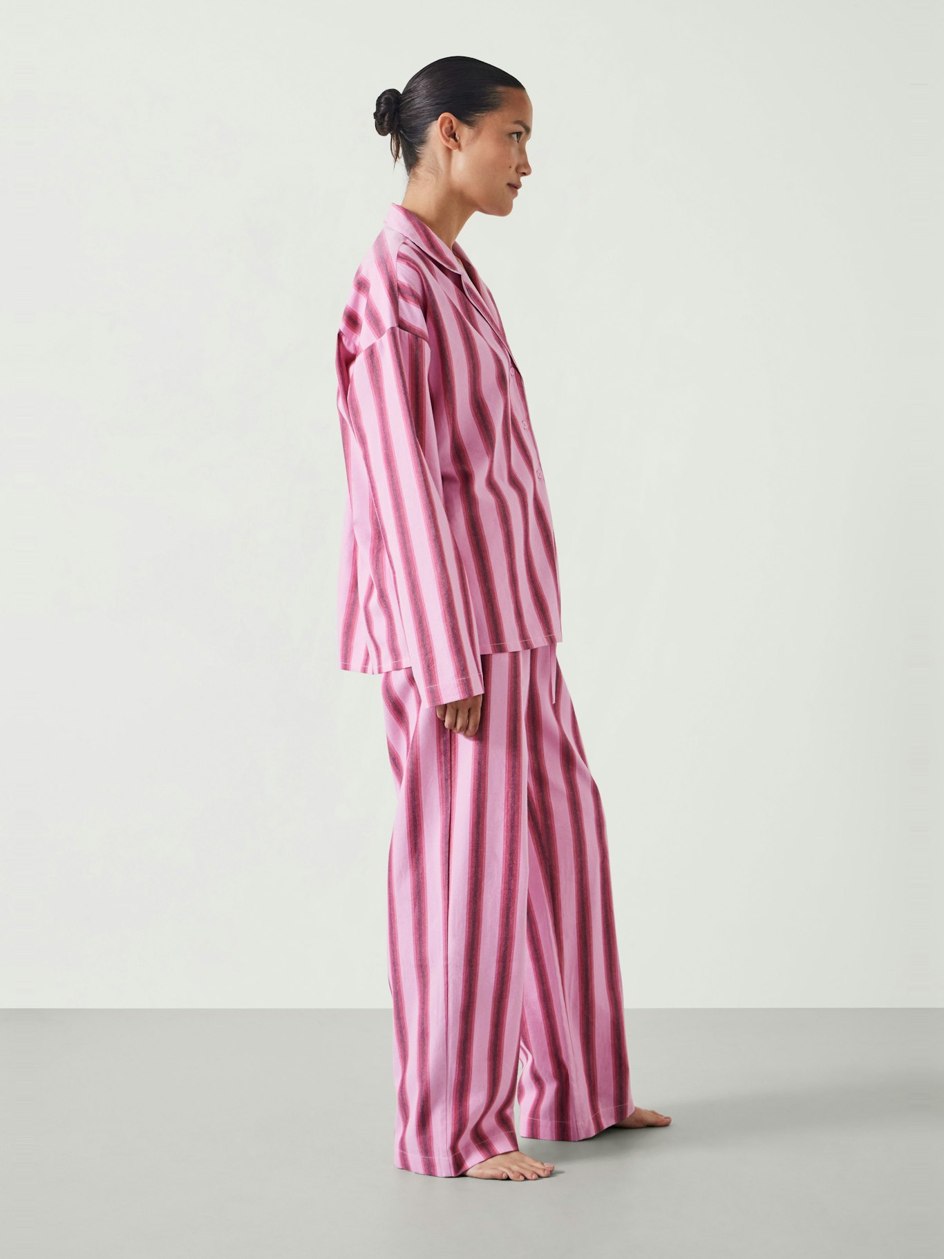 012508-4701-04 Amita Brushed Cotton Stripe Pyjamas