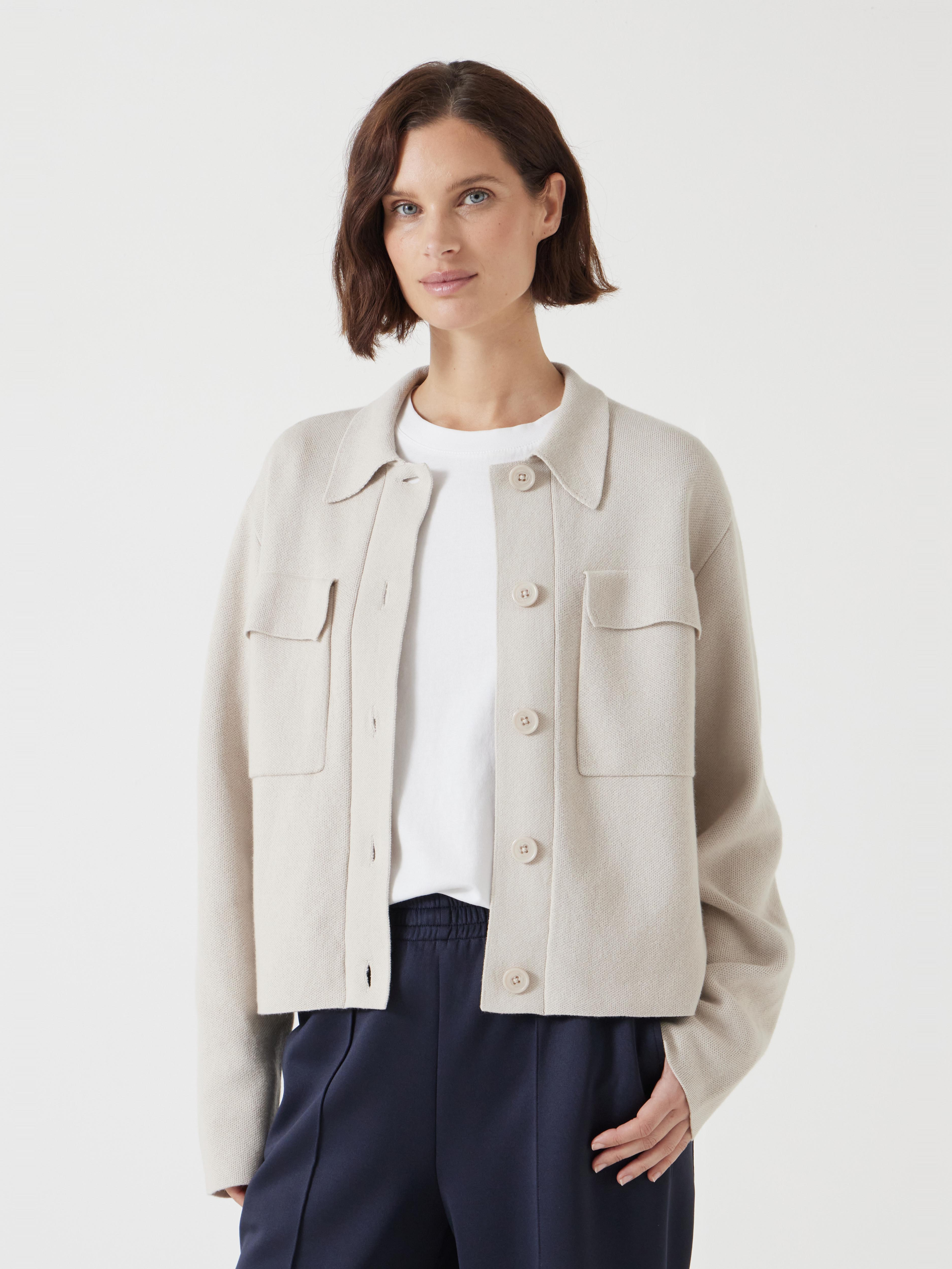 Bobbie Shirt Jacket with Wool