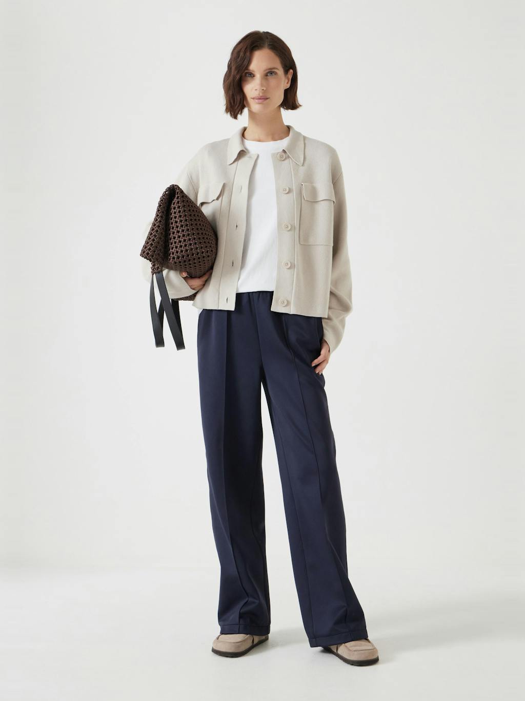 012530-0340-02 Bobbie Shirt Jacket with Wool