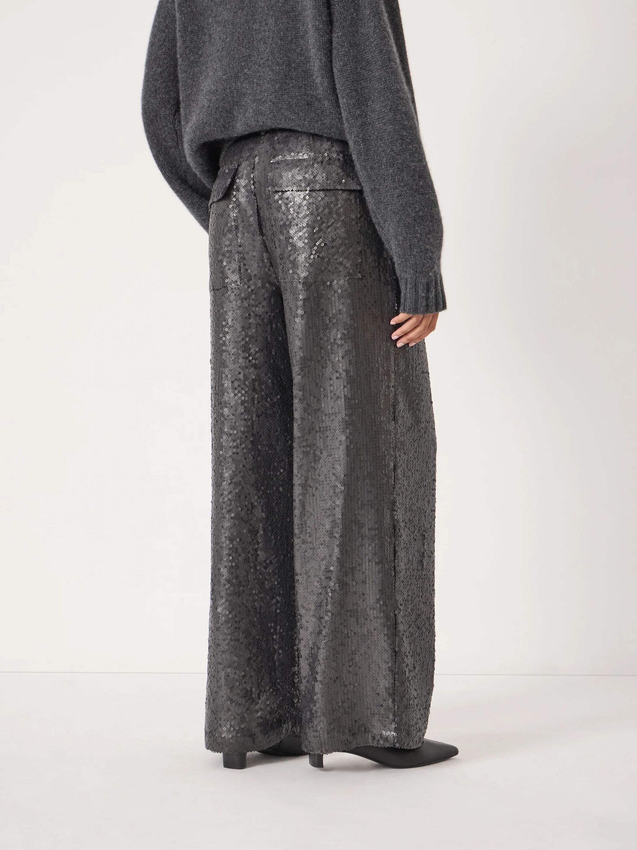 Holly Sequin Co-ord Wide Leg Trousers