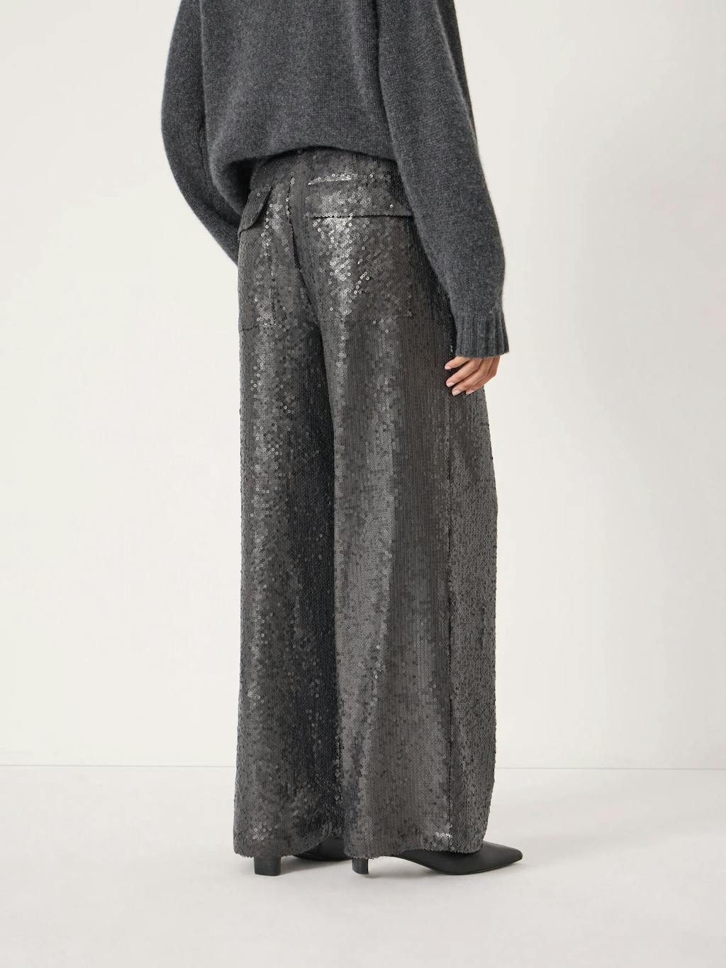 014521-0400-03 Holly Sequin Co-ord Wide Leg Trousers