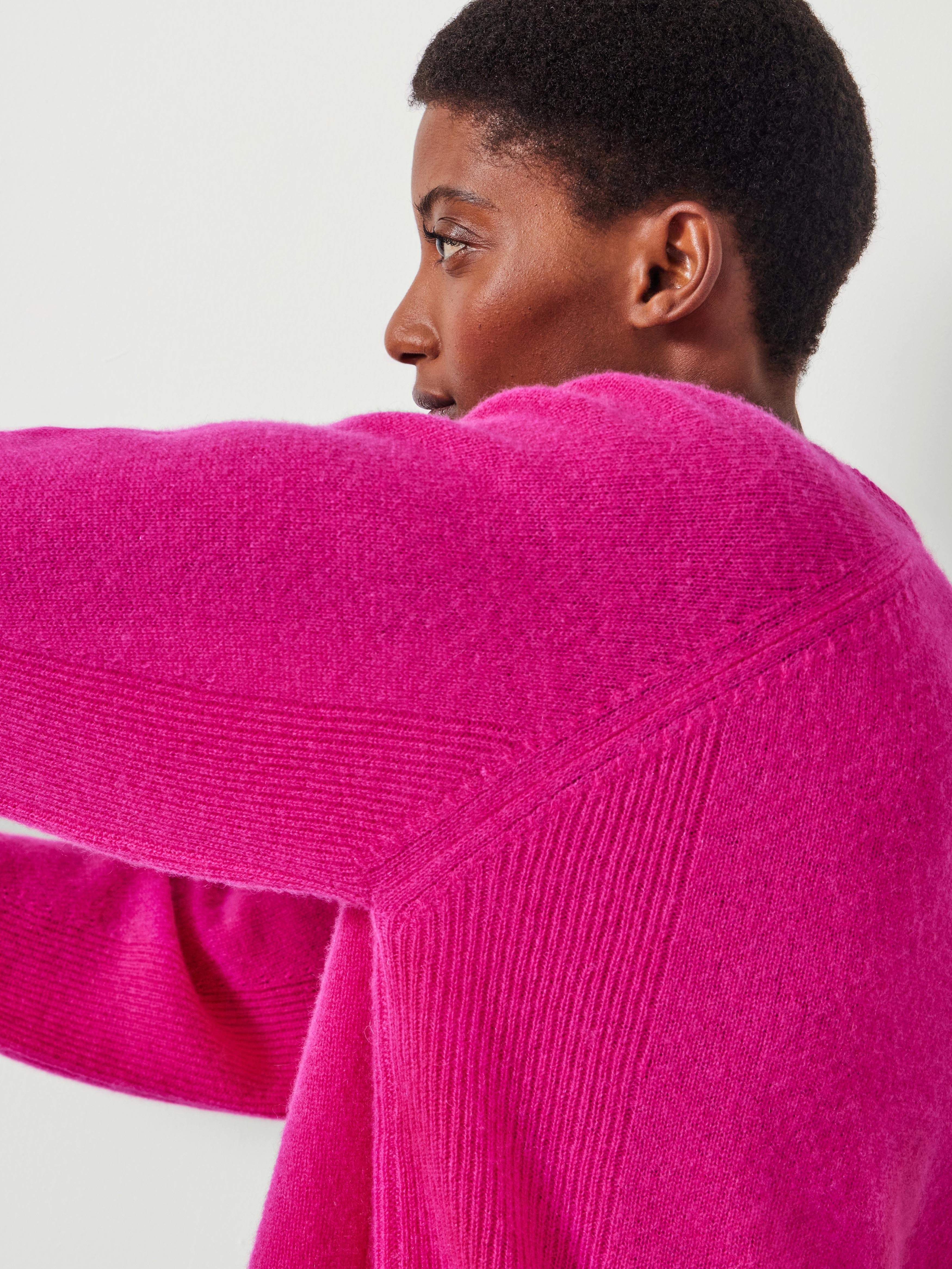 Jasmine Cashmere Rib Detail Jumper