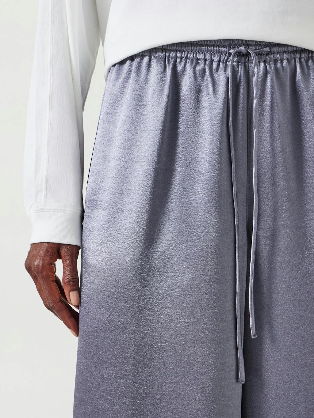 012317-2781-04 Aurora Satin Wide Leg Trousers