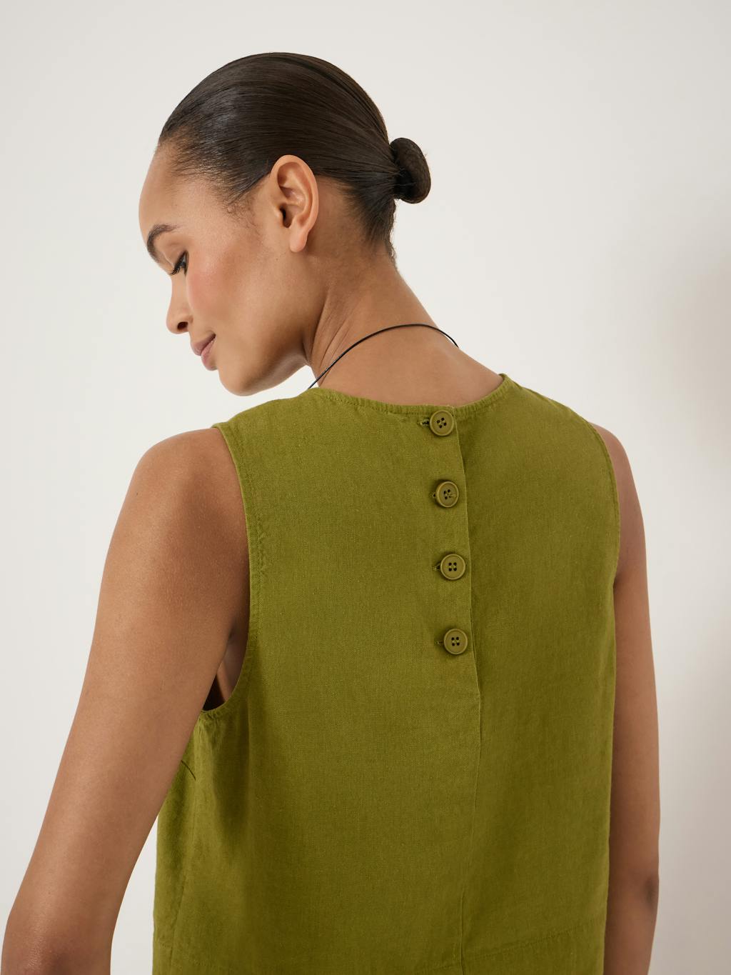 013339-2253-04 Vera Linen Blend Shell Top