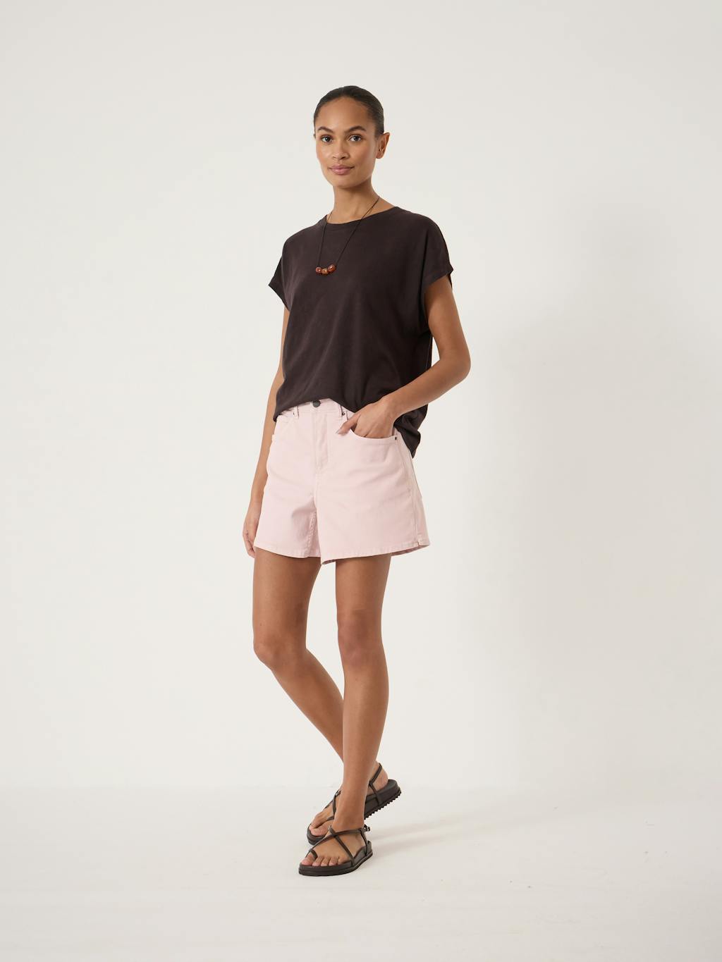 015269-3090-01 Essential Denim Stretch Shorts