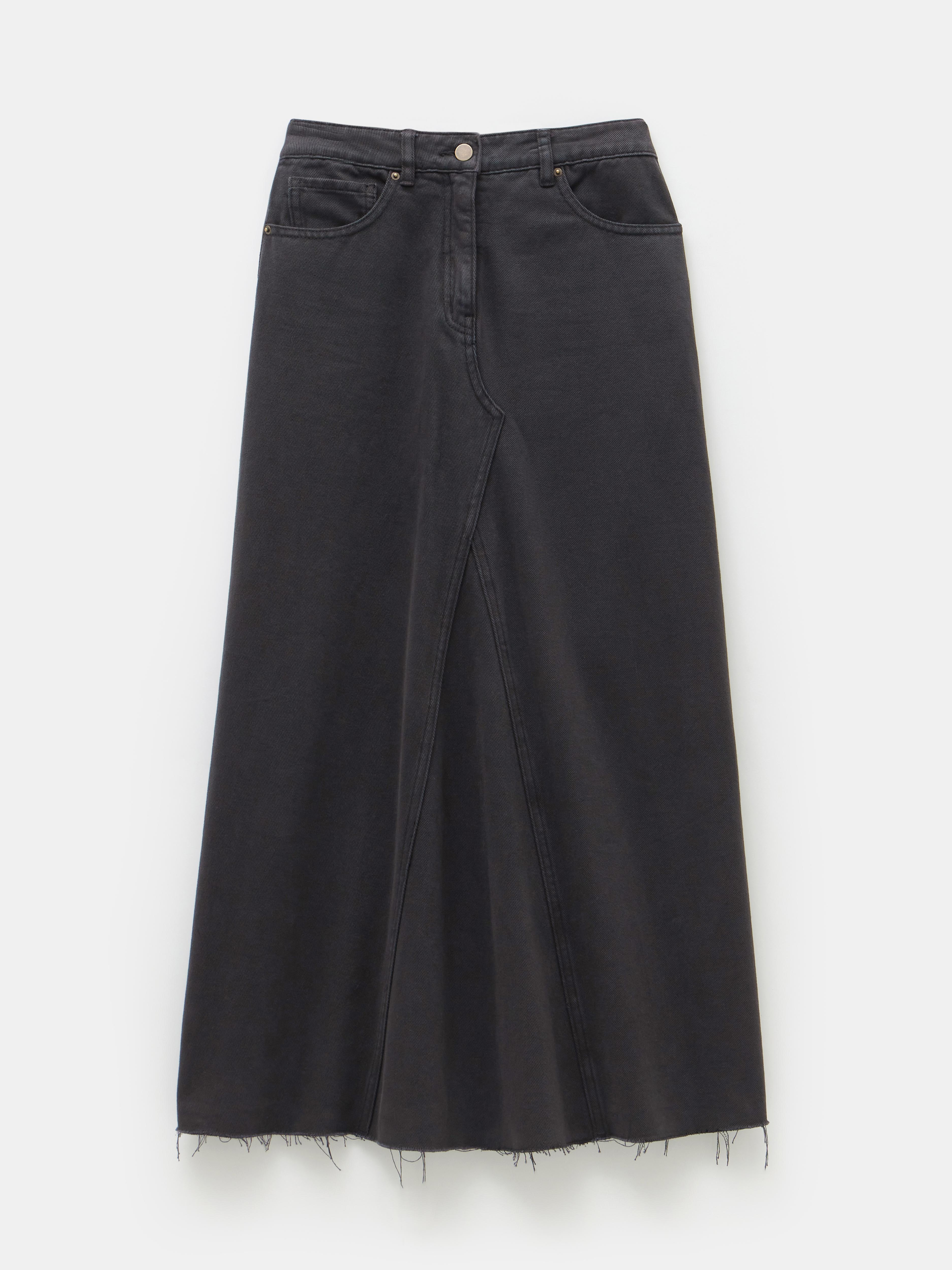 Eva Denim Maxi Skirt - Unexplored | Hush