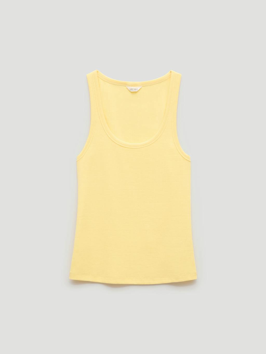 012669-0756-07 Scoop Neck Ribbed Vest