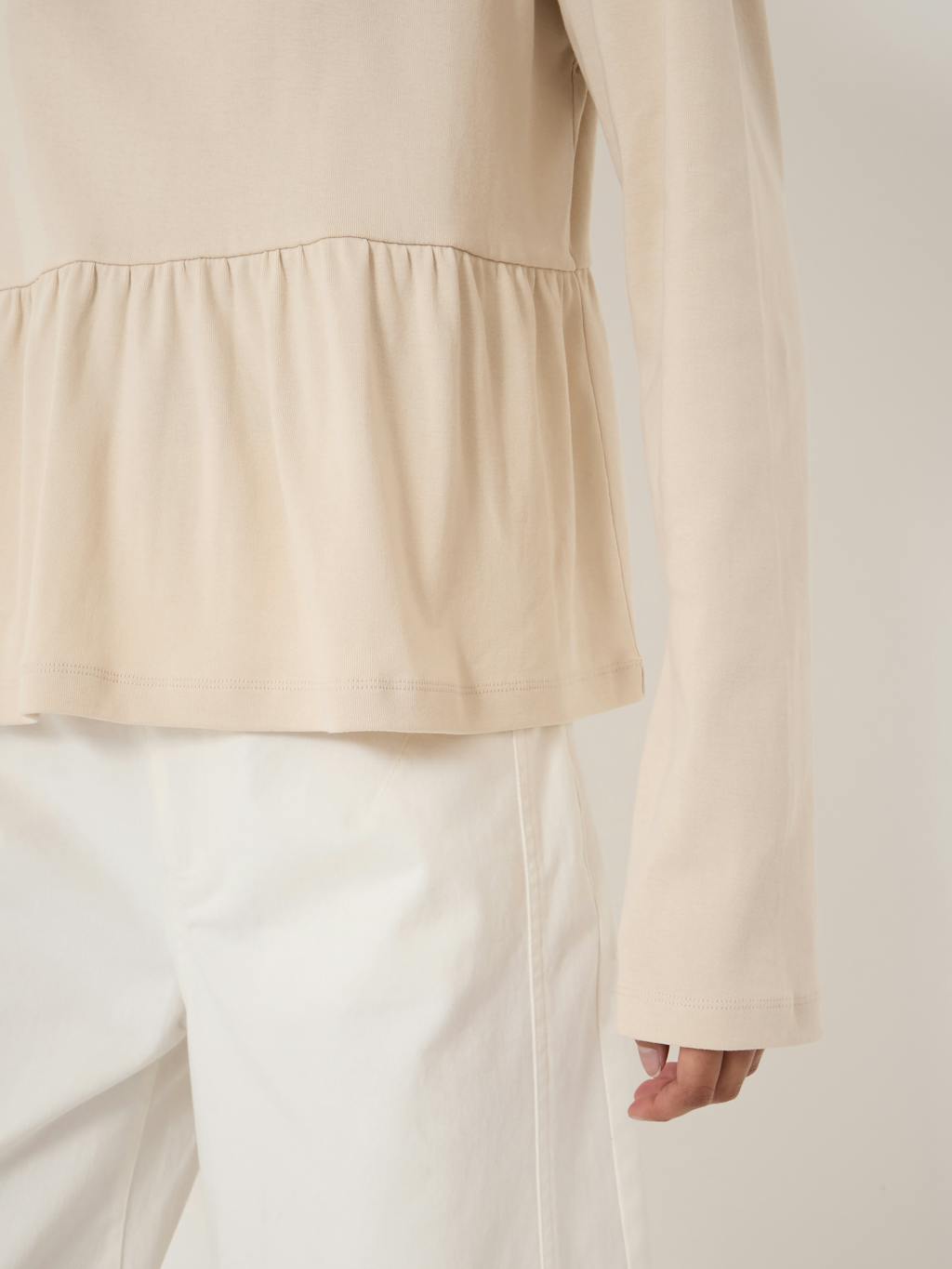 014634-3152-04 Sana Peplum Jersey Top