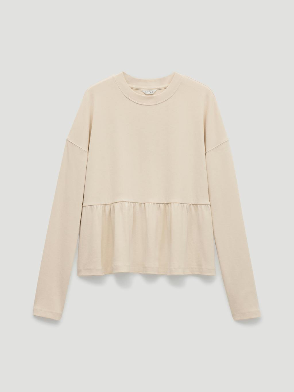 014634-3152-07 Sana Peplum Jersey Top