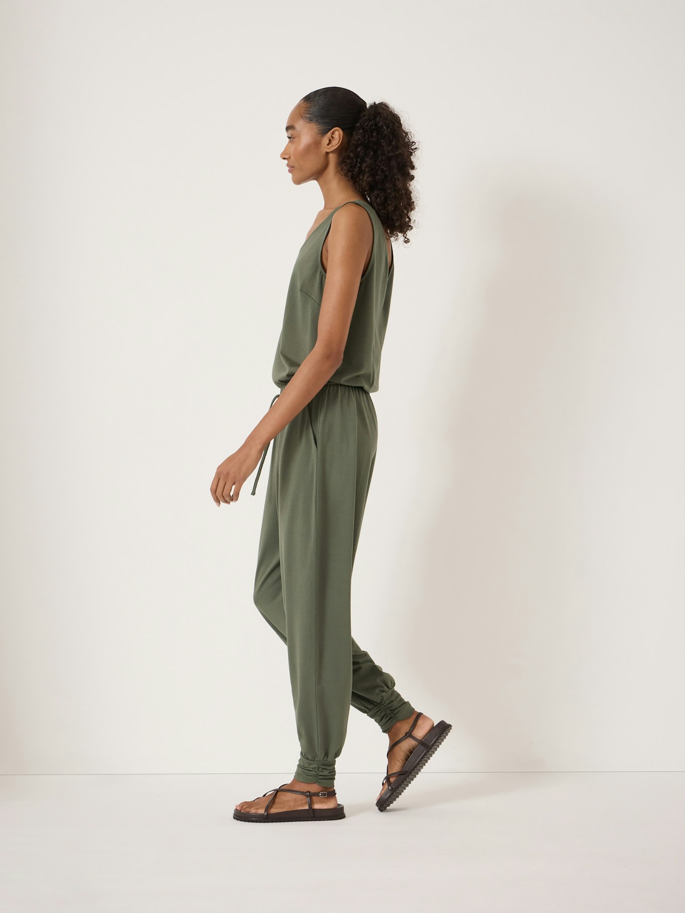 014959-2012-02 Alexa Harem Sleeveless Jersey Jumpsuit