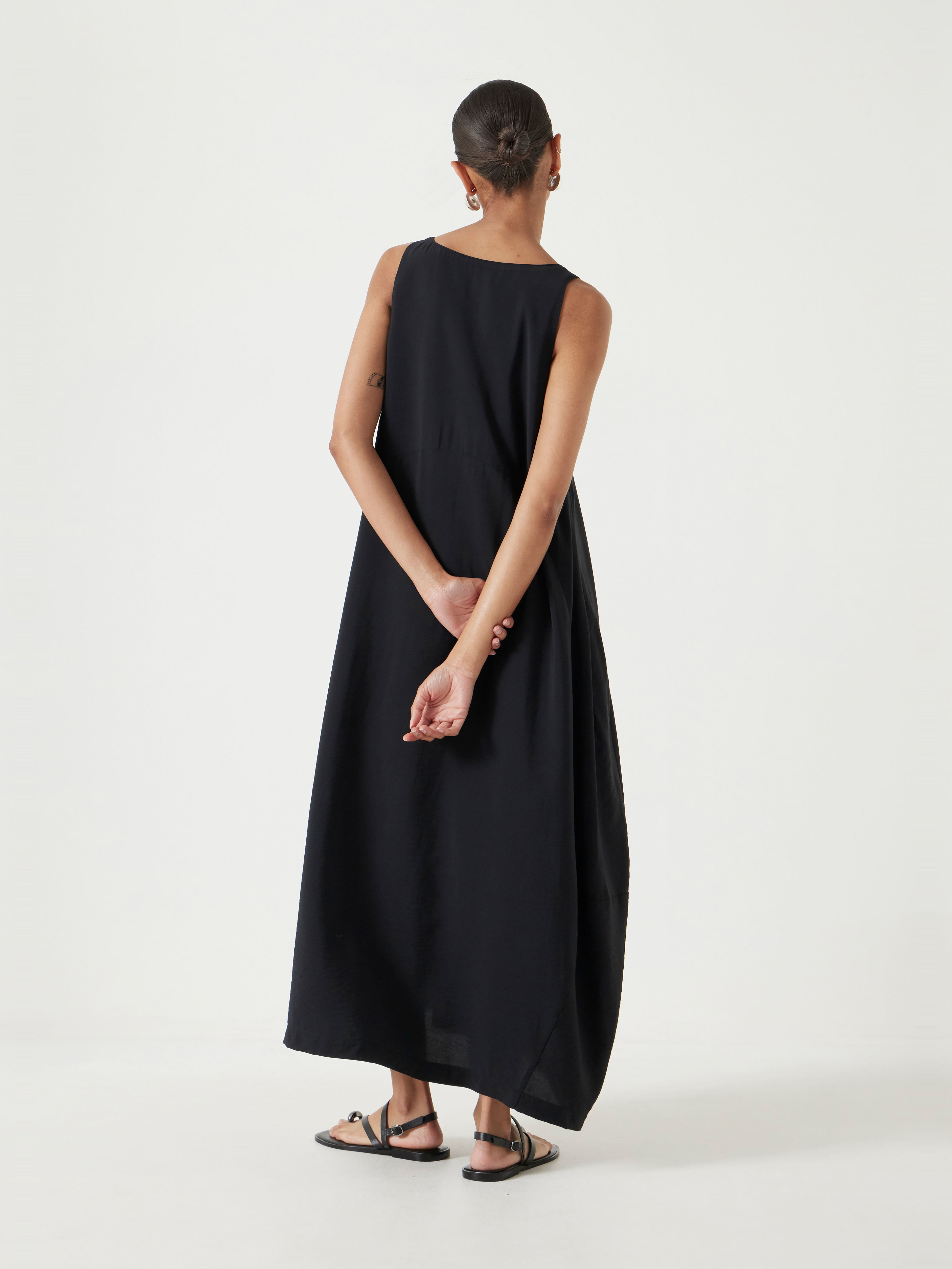 Liddie Air Flow Barrel Tank Dress