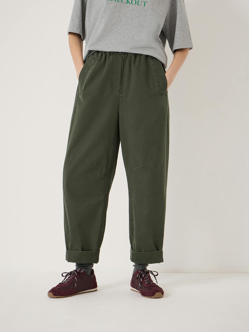 014860-3392-02 Jack Barrel Leg Pull On Trousers