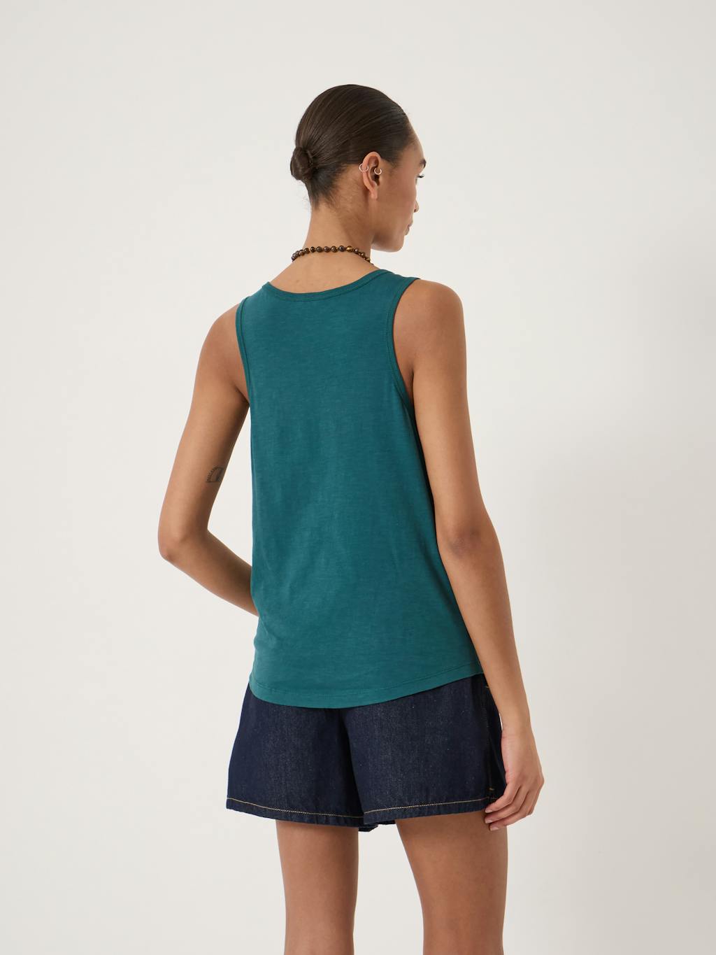 014934-1853-03 Cotton Slub Tank Top