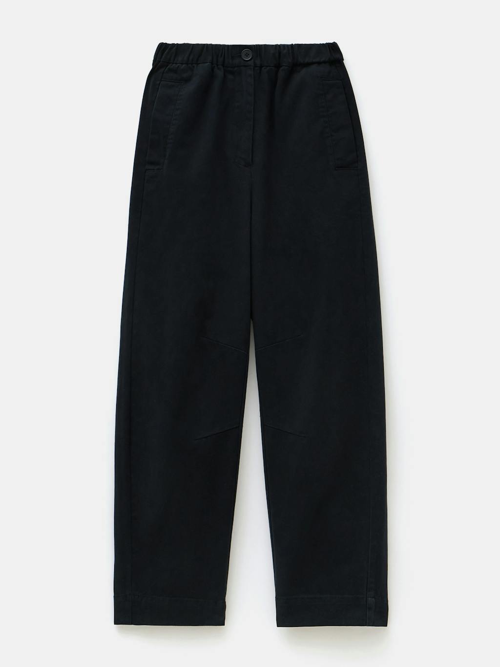 012702-0532-07 Jack Barrel Leg Pull On Cotton Trousers