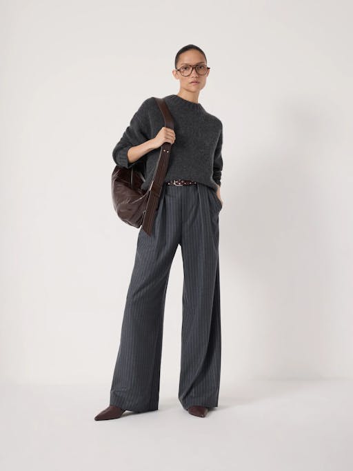 Cora Relaxed Chunky Cashmere Crew Jumper