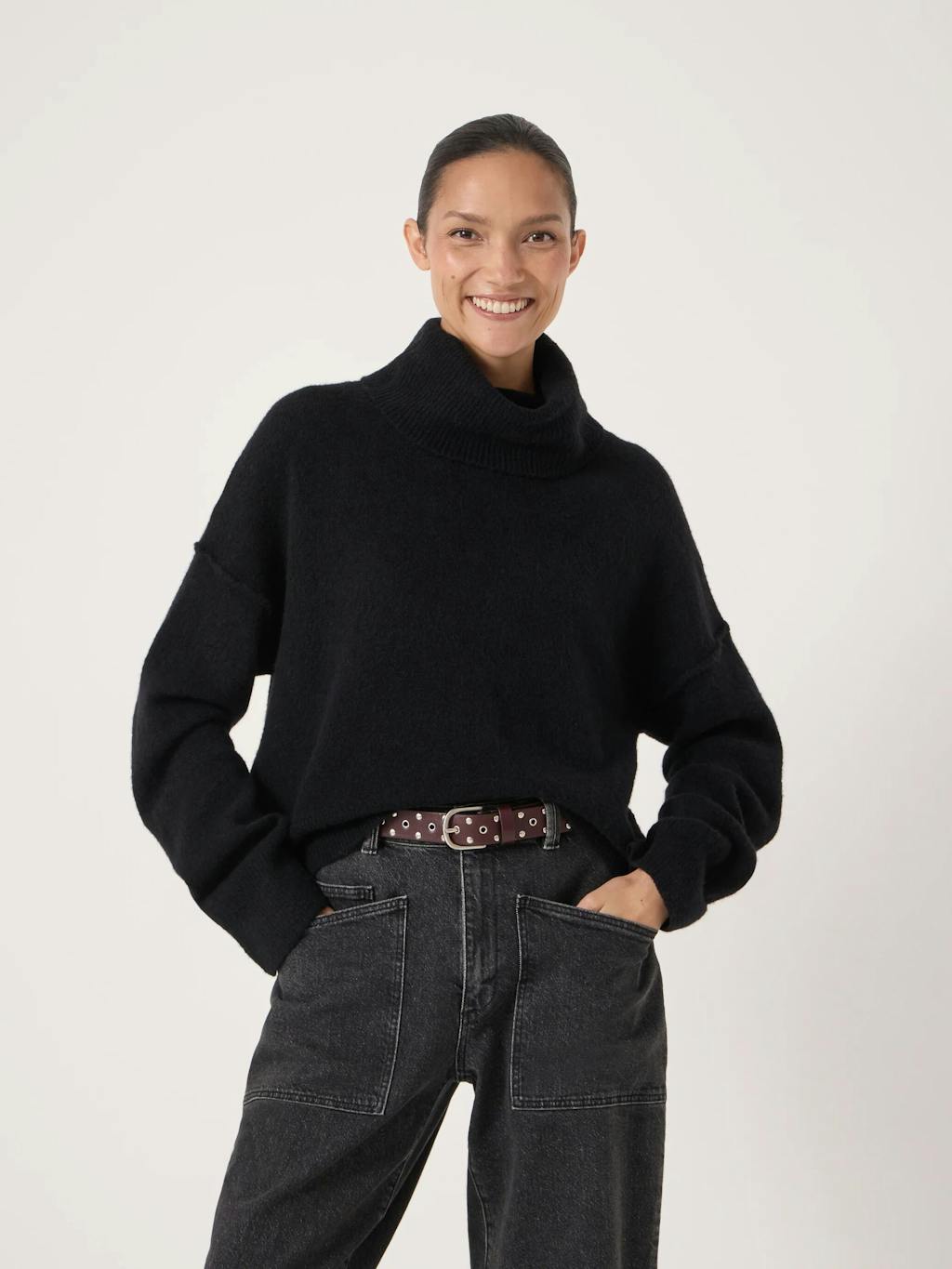 014205-0456-03 Meryl Short Wool Blend Jumper