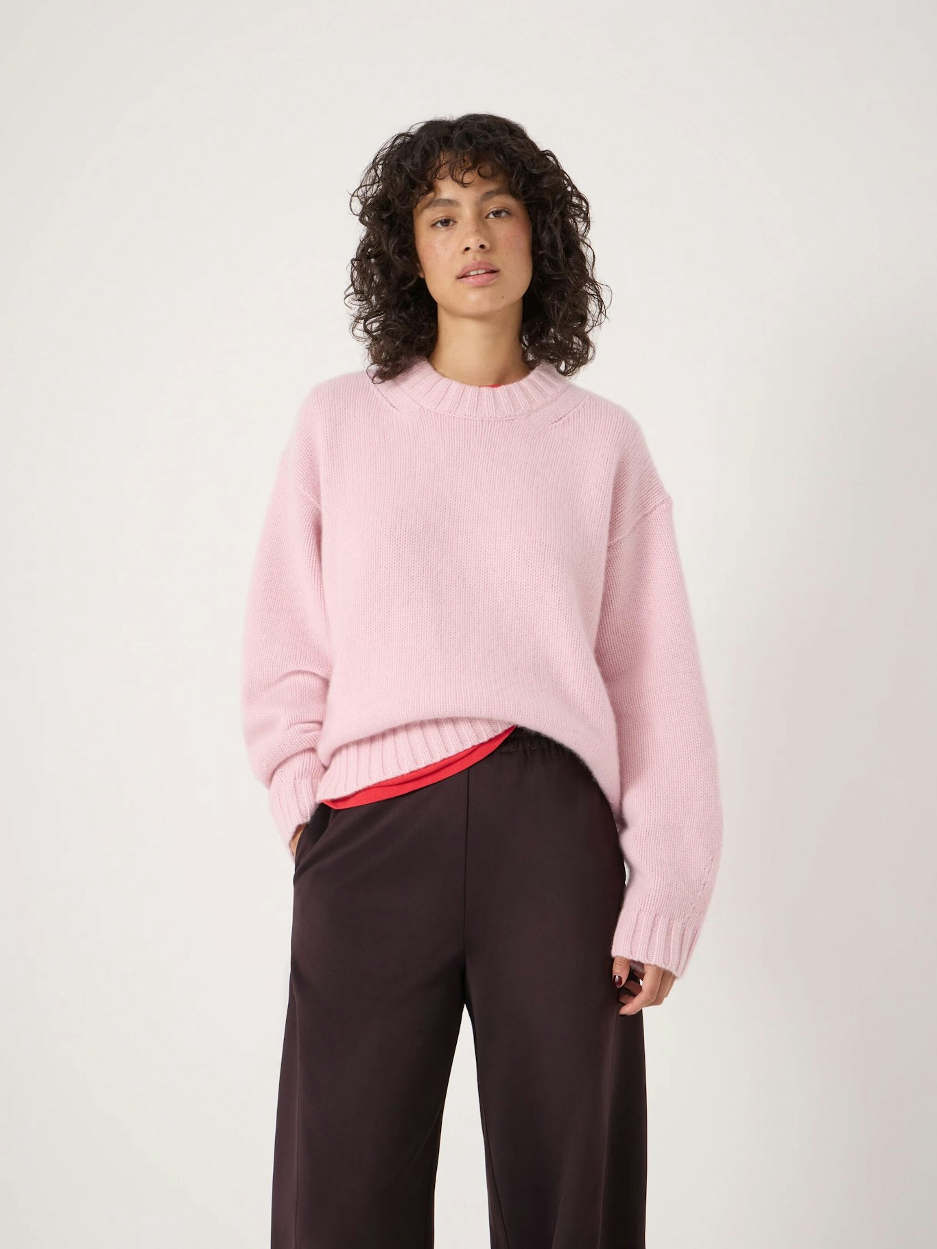 014260-0601-03 Cora Relaxed Chunky Cashmere Crew Jumper
