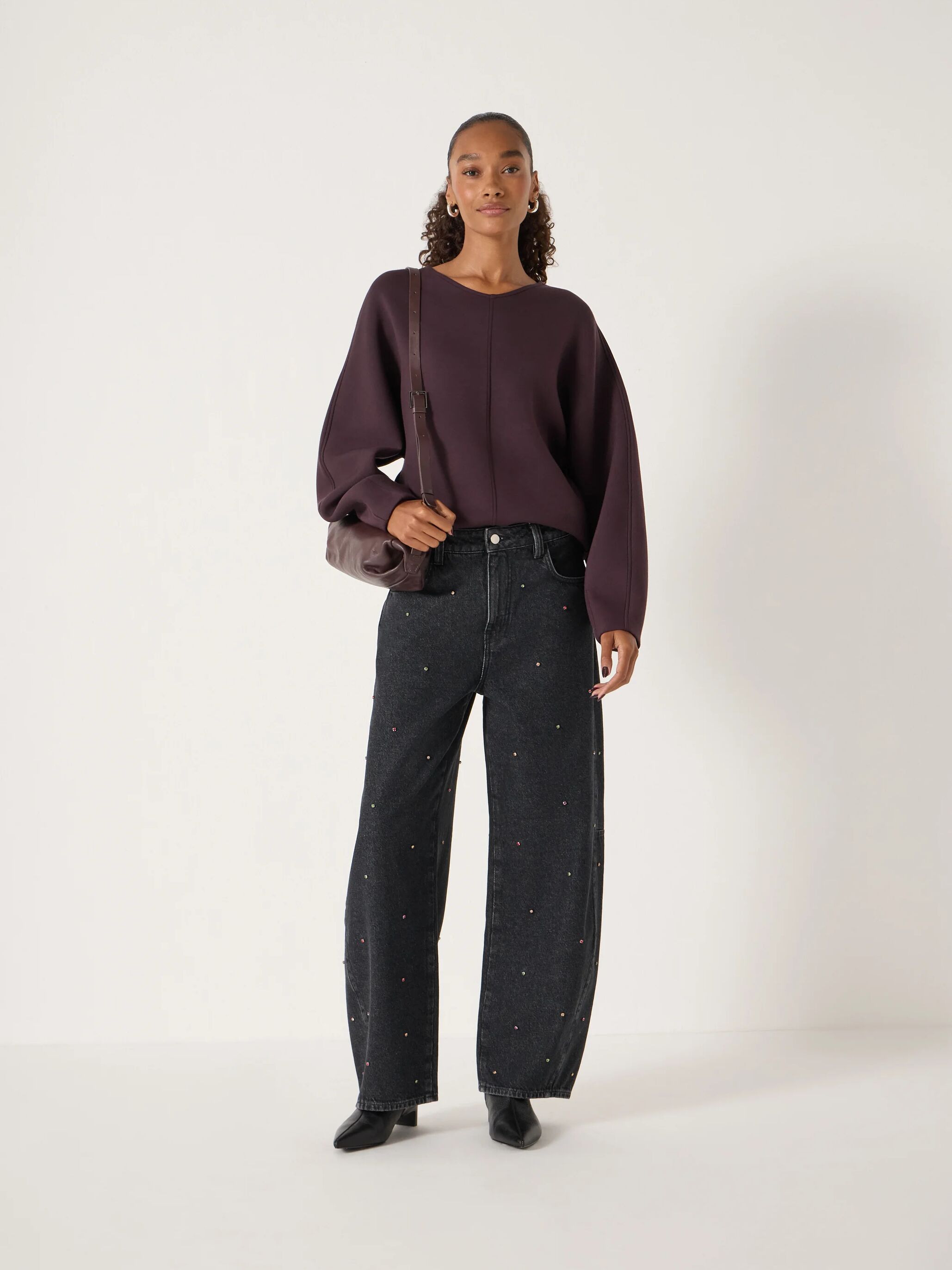 Barrel Sleeve Sweatshirt