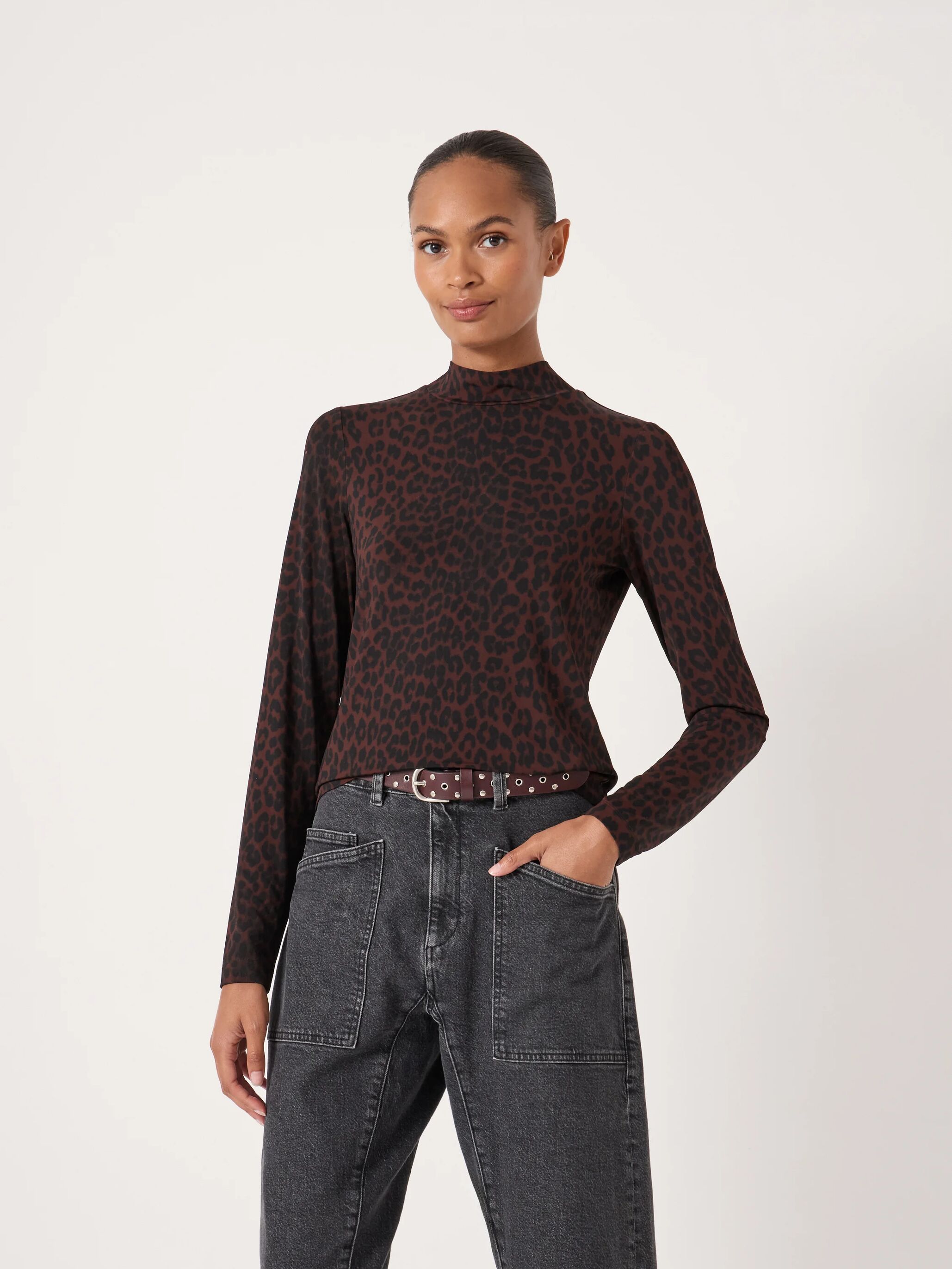 Printed Long Sleeve Top