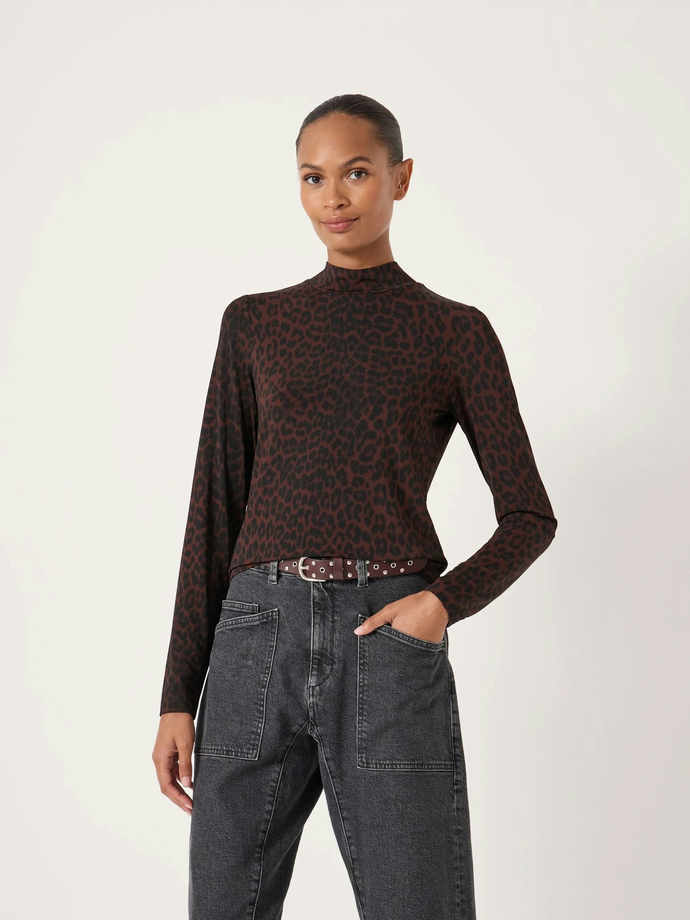 013969-4833-01 Printed Long Sleeve Top