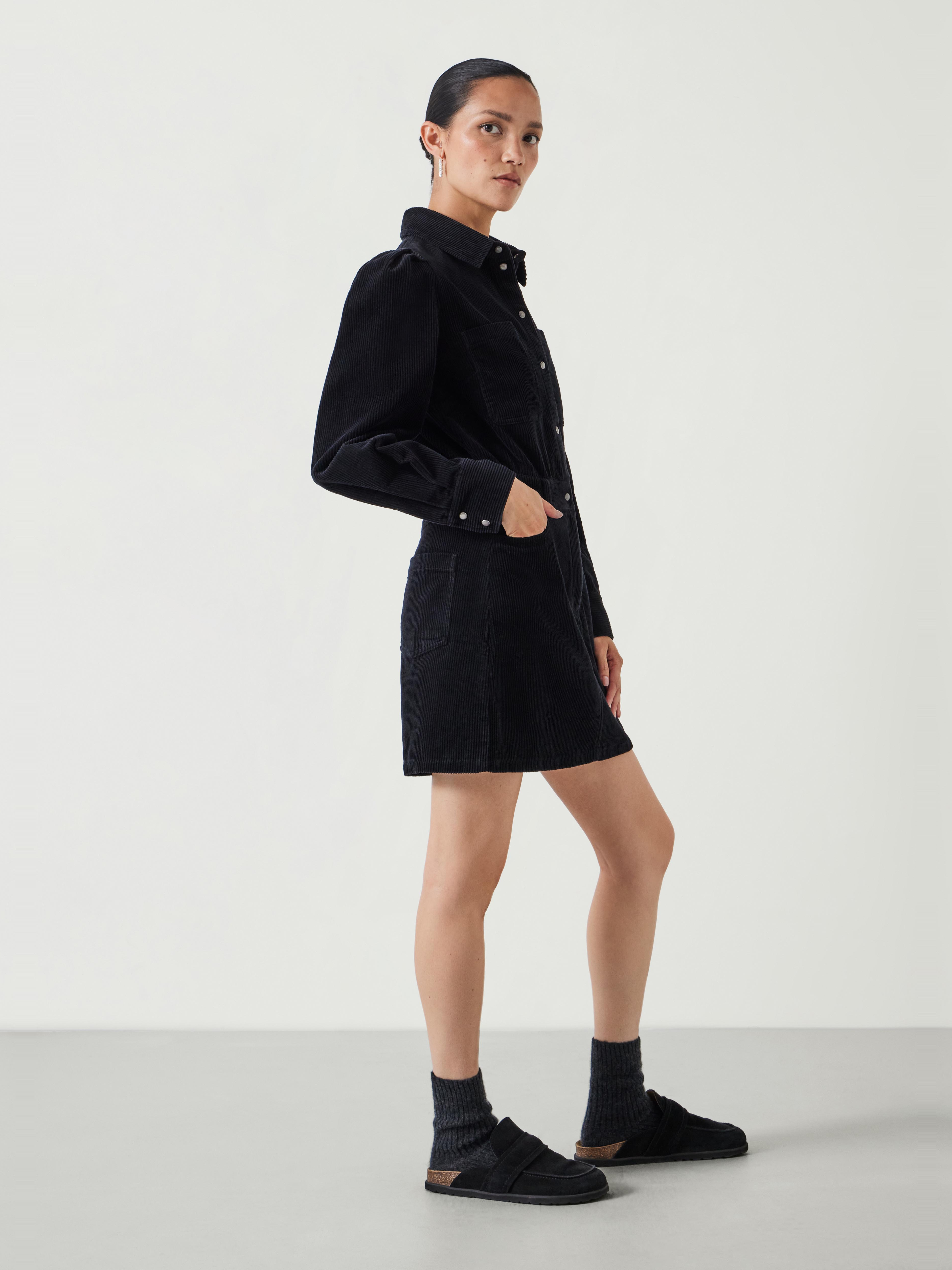Mariella Cord Mini Dress