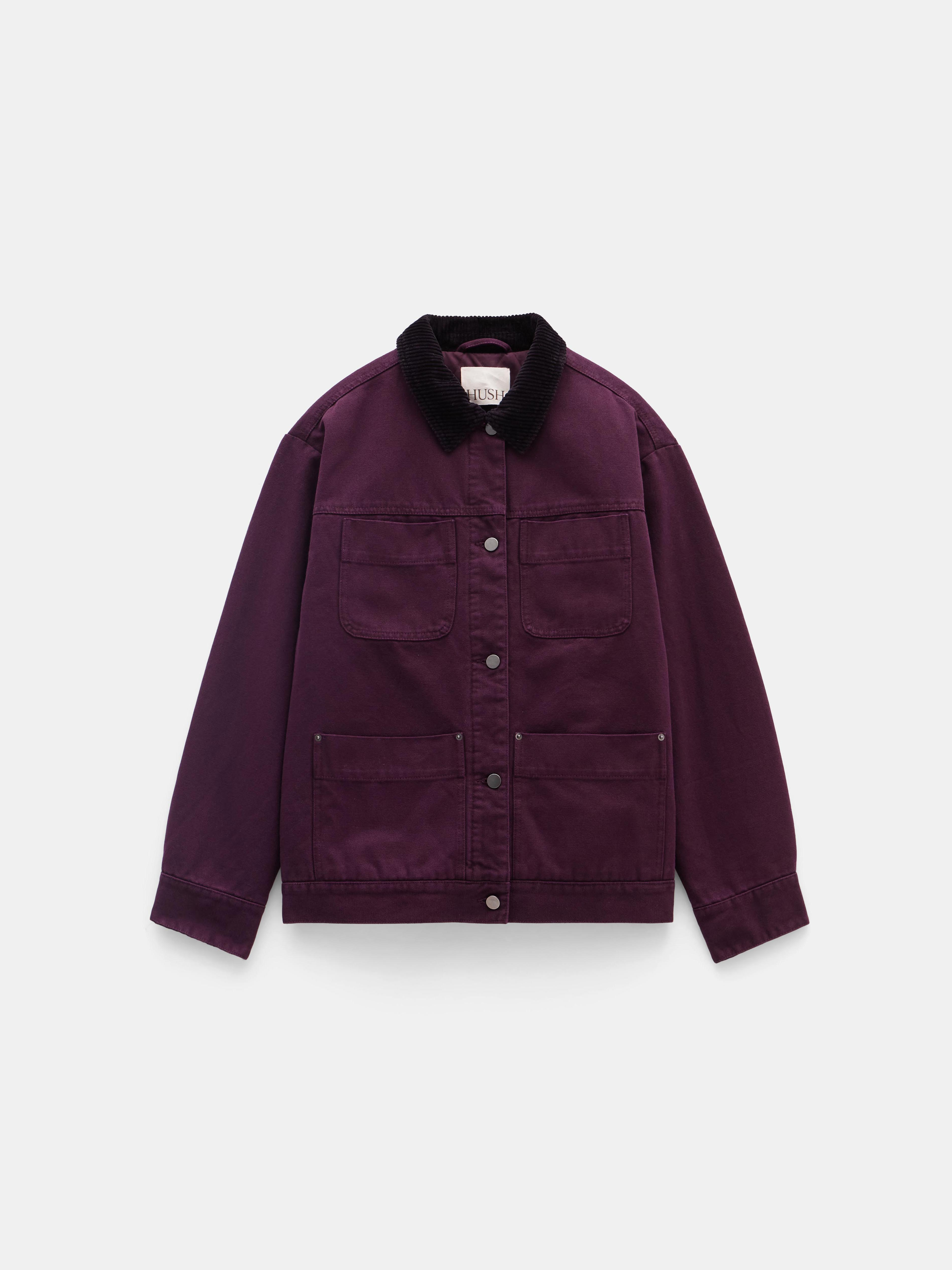Cord Collar Barn Jacket