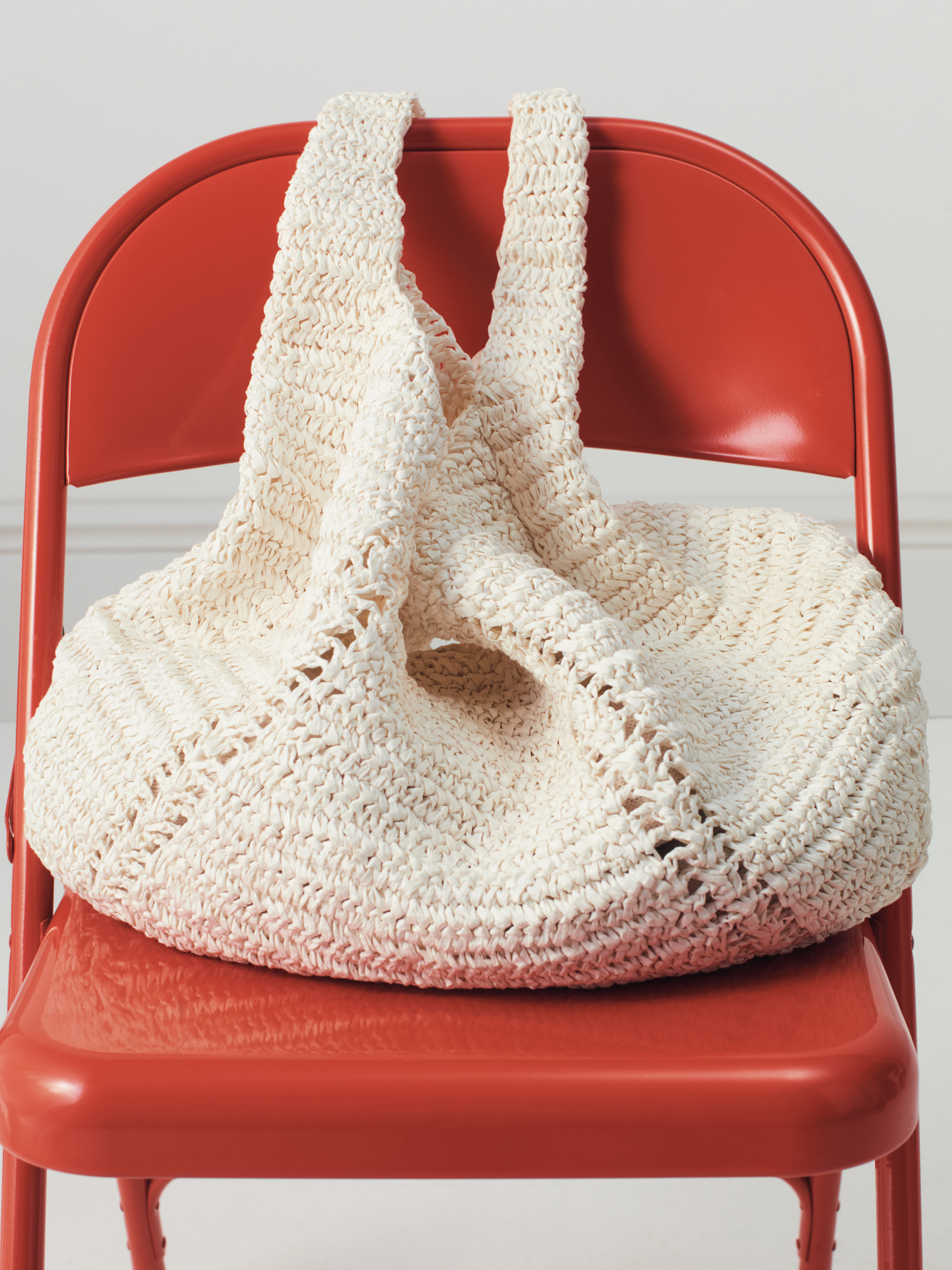 Raffia Oversized Tote Bag