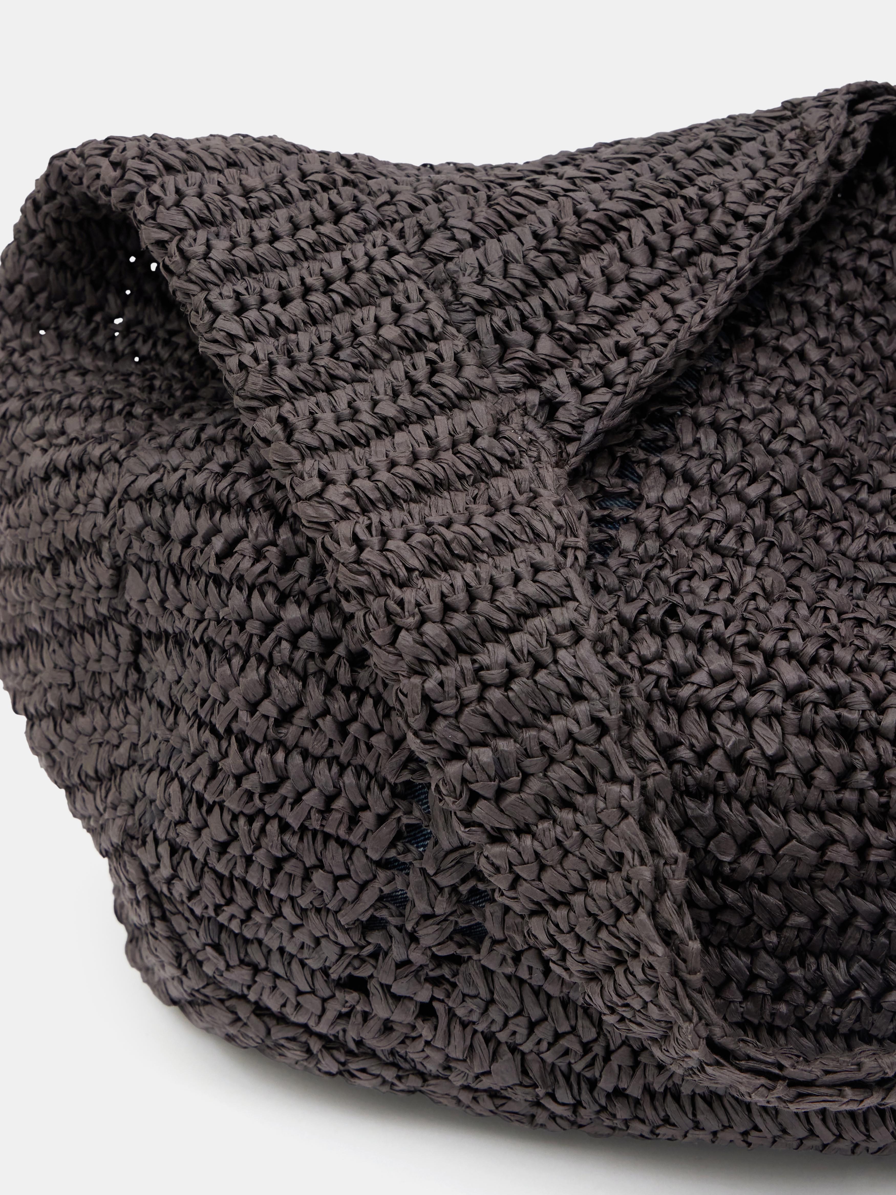 Raffia Oversized Tote Bag