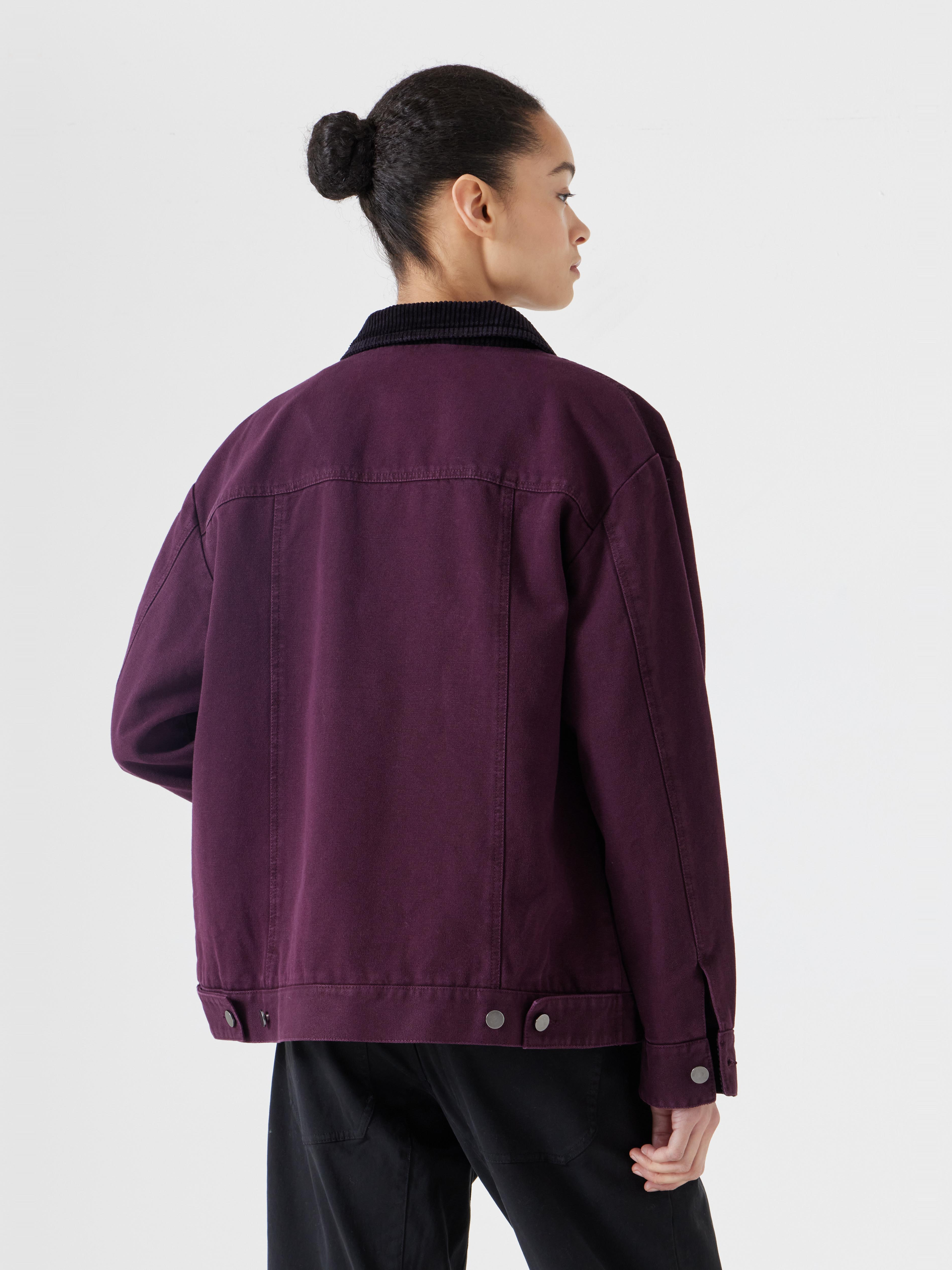 Cord Collar Barn Jacket