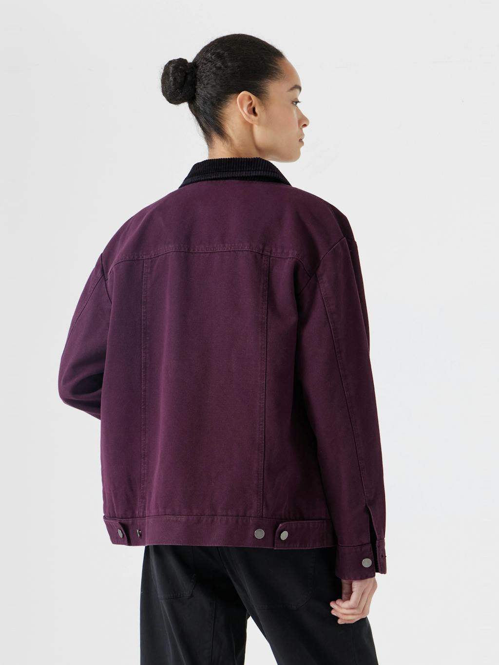 012929-1319-03 Cord Collar Barn Jacket