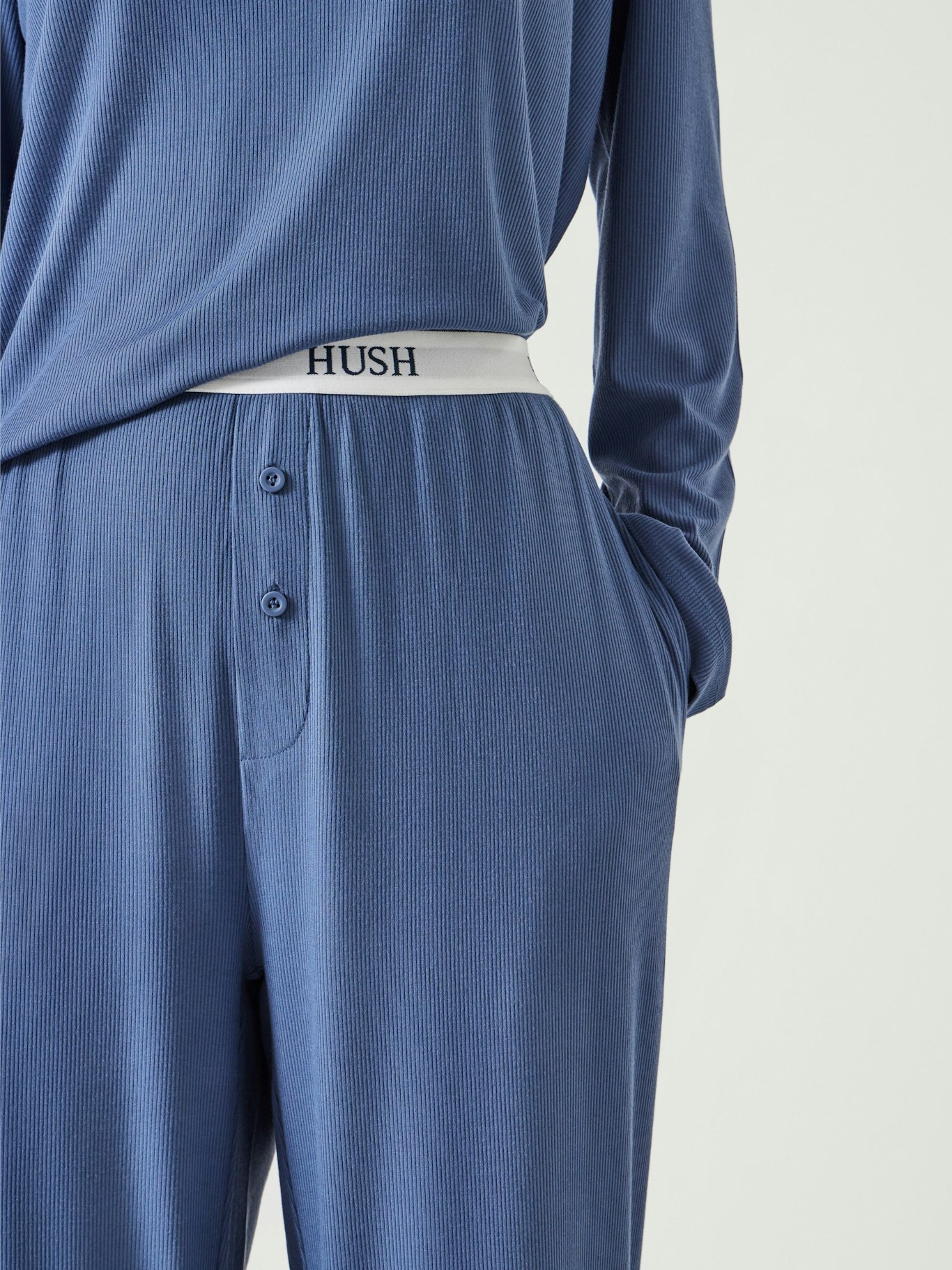 011971-1698-02 Cody Ribbed Modal Blend Pyjamas